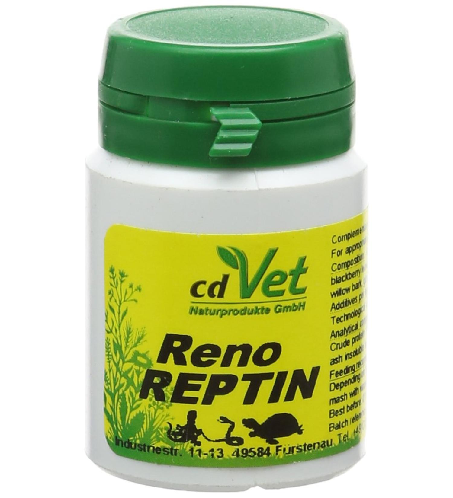 CDVet Renoreptin 12.5g for Reptiles | Natural Support for Kidney & Urinary Health | Optimal Defense & Healing - Buy Online on GoSupps.com