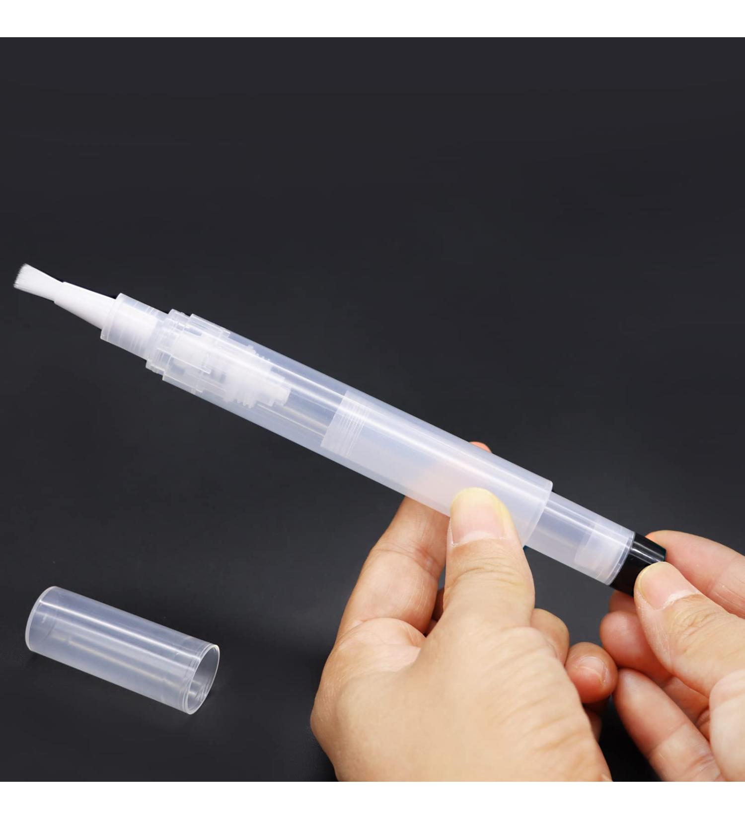 URGINO 3-Pack 6ml Refillable Cuticle Oil Pens - Easy Jojoba Oil Refill, Single Hand Press - Transparent Cosmetic Container Applicator Pens - Buy Online on GoSupps.com