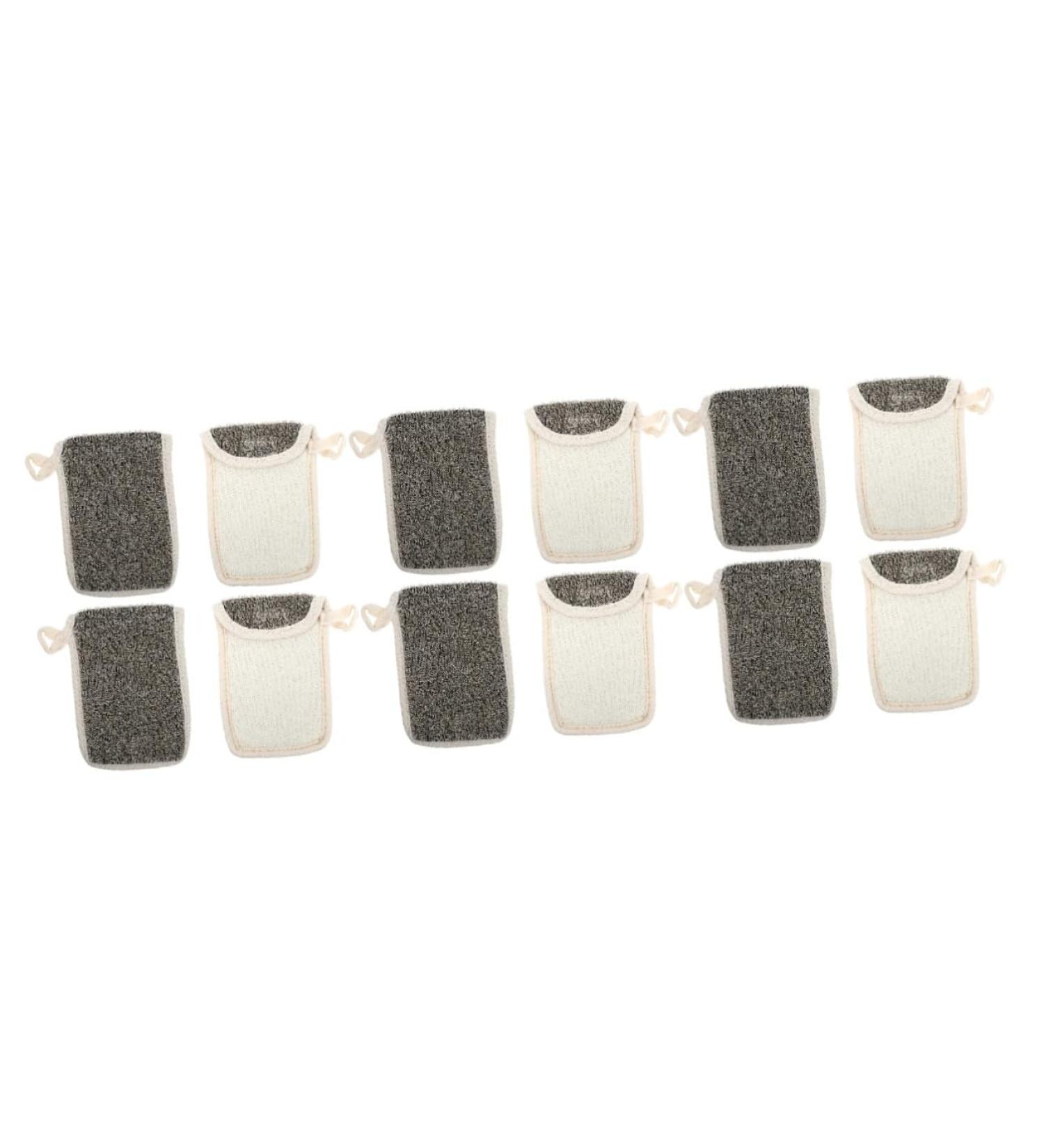 Hemoton 12 Pcs Black Linen Soap Soap Foaming Pouch Exfoliating Soap Soap Storage Net Soap Maker Bathing Soap Storage for Soap - Buy Online on GoSupps.com