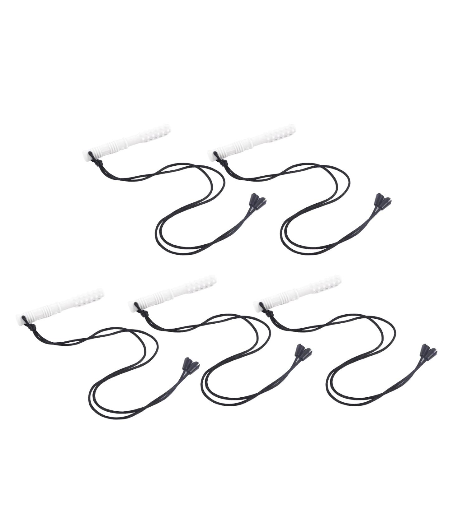 Baby Chew Necklace Improve Pain 5pcs Teething Safe Biting Silicone Sensory Chew Necklace Stylish for Babies (White) - Buy Online on GoSupps.com