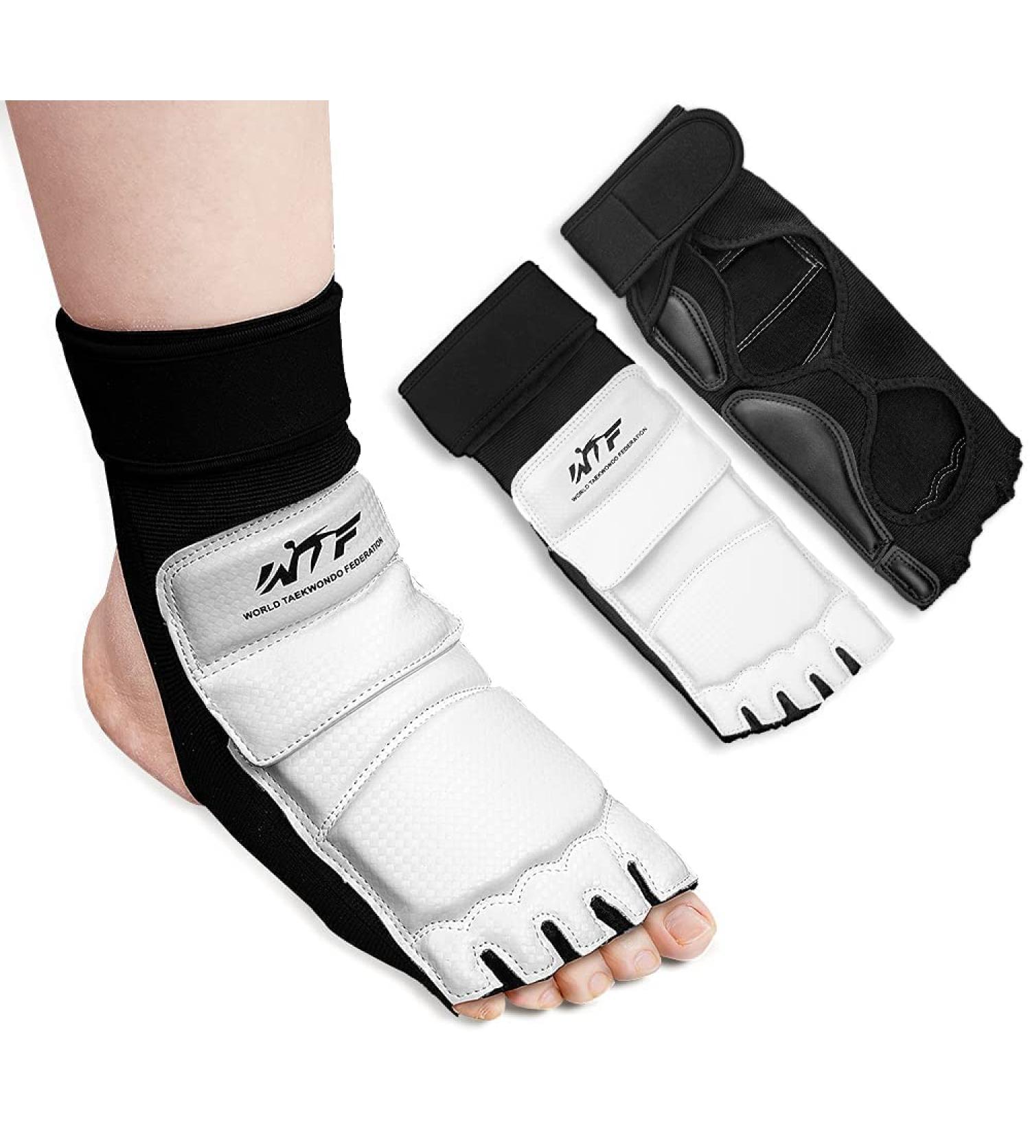 LangRay Taekwondo Sparring Gear Foot Protector - Medium | Karate & Boxing Foot Guard for Martial Arts Training - Buy Online on GoSupps.com