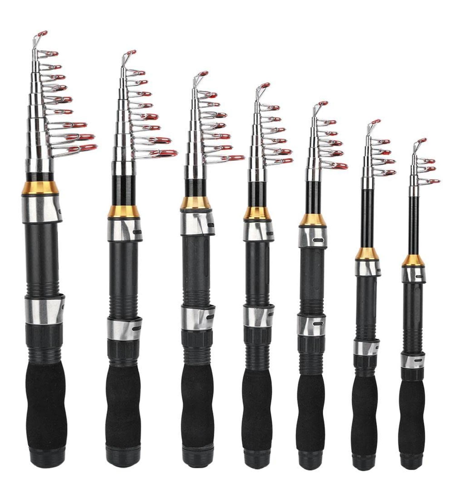 Cocoarm 1.7m Telescopic Fishing Rod - Portable Sea & Ice Fishing Rod for Saltwater & Freshwater - Buy Online on GoSupps.com