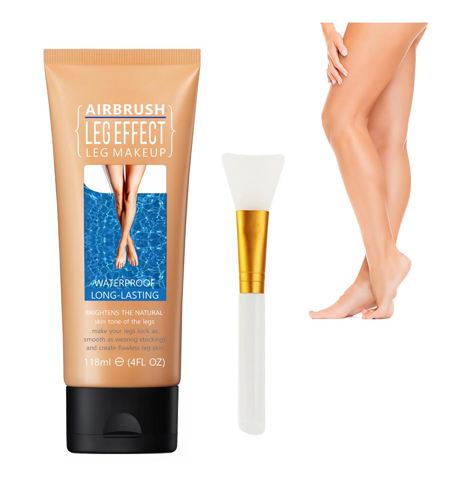 Waterproof Leg Makeup for Legs Spider Veins Leg Makeup Leg Makeup Waterproof Leg Makeup with Applicator Brush  - Buy Online on GoSupps.com
