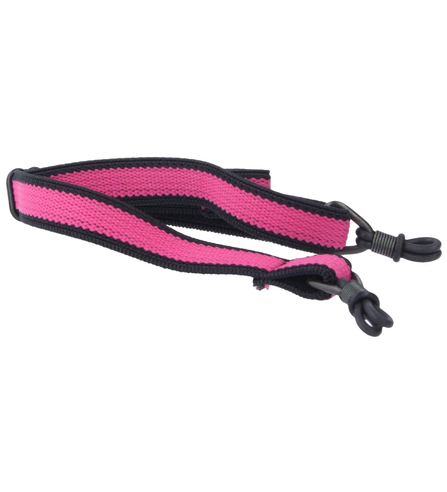 Paule & Knopf Elastic sports band for children SPJ-Junior in black - pink individually adjustable