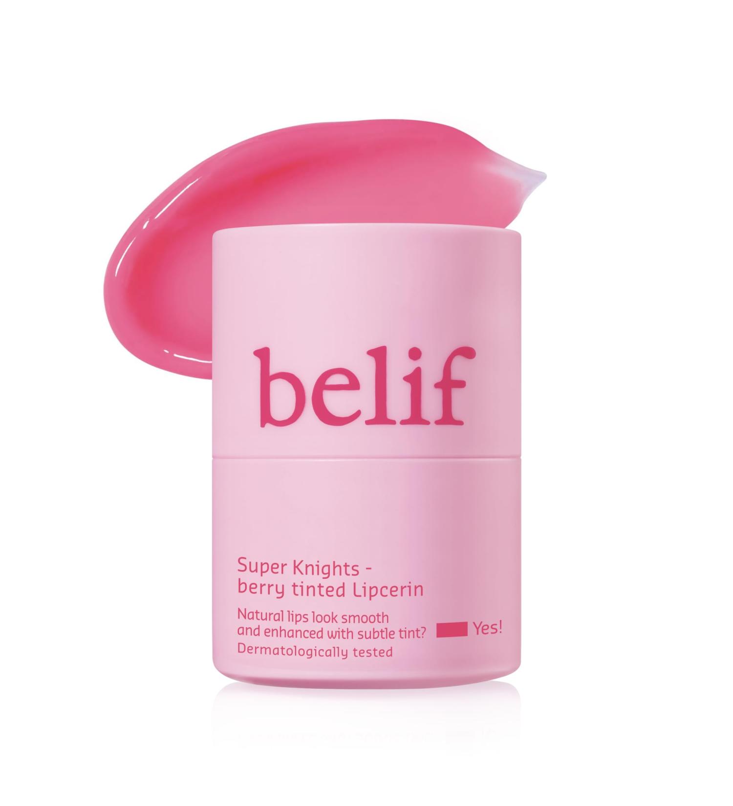 belift Belif Super Knights Berry Tinted Lipcerin Vibrant Pink Tinted Lip Care Strawberry Flavor moisturizes and plumps improves lip texture and firmness Korean skin care Korean - Buy Online on GoSupps.com