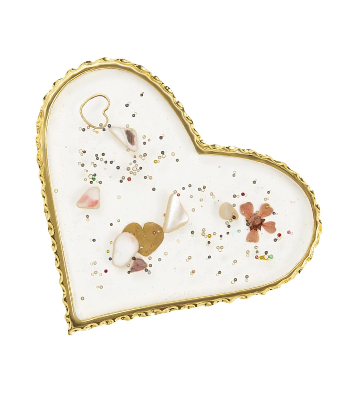  Gacqpli Nail Palette - Color Display Board for Gel Nail Makeup Elegant Gold Resin Tray for Home Manicure Studio for Girls and Women - Buy Online on GoSupps.com