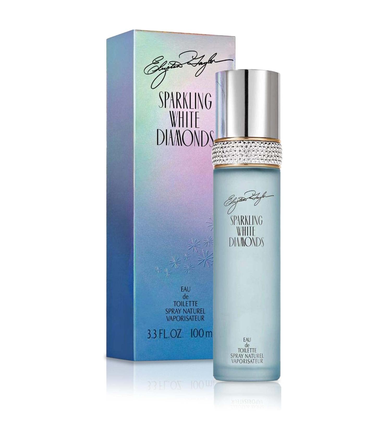 Elizabeth Taylor Women's Perfume Sparking White Diamonds Eau De Toilette EDT Spray 3.3 Fl Oz Fruity 3.3 Fl Oz (Pack of 1) - Buy Online on GoSupps.com