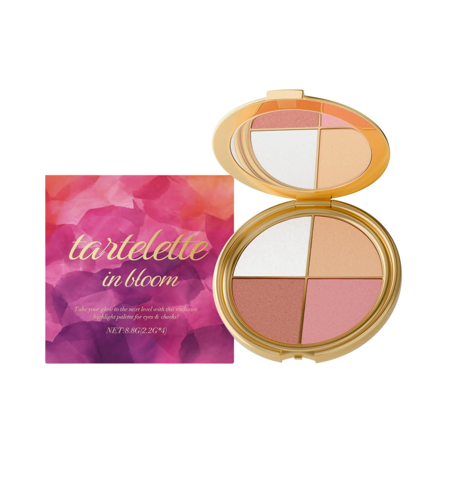 Palette de maquillage pour les yeux fard joues fard paupi res et surligneur 4 en 1 palette de maquillage pour les yeux et le maquillage quotidien