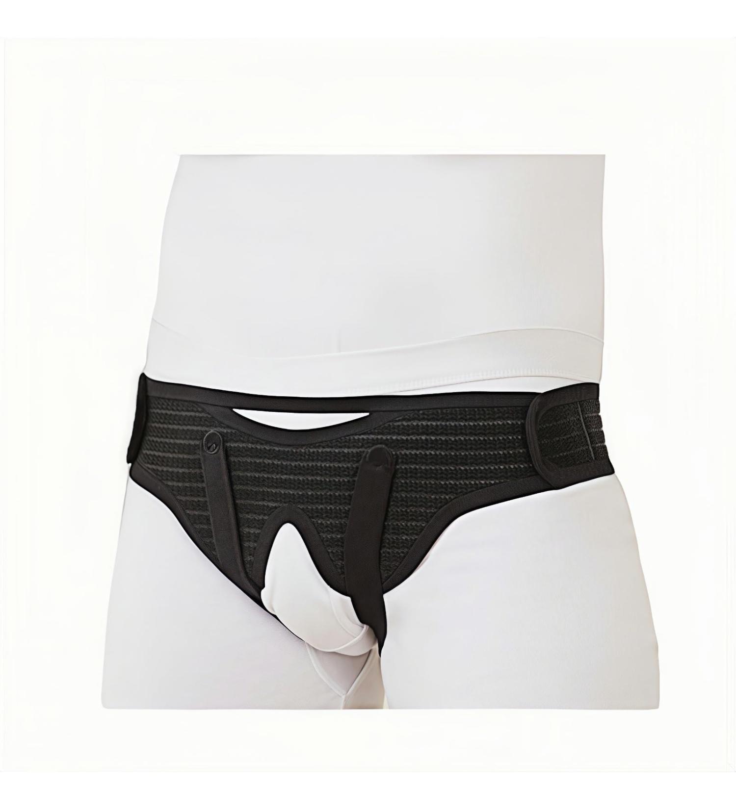 QIFANGHE Inguinal Hernia Belt for Men Pre and Postoperative Immobilization Aid Adjustable on Both Sides Comfortable and Soft for Bilateral Inguinal Hernias or Sporternias M - Buy Online on GoSupps.com