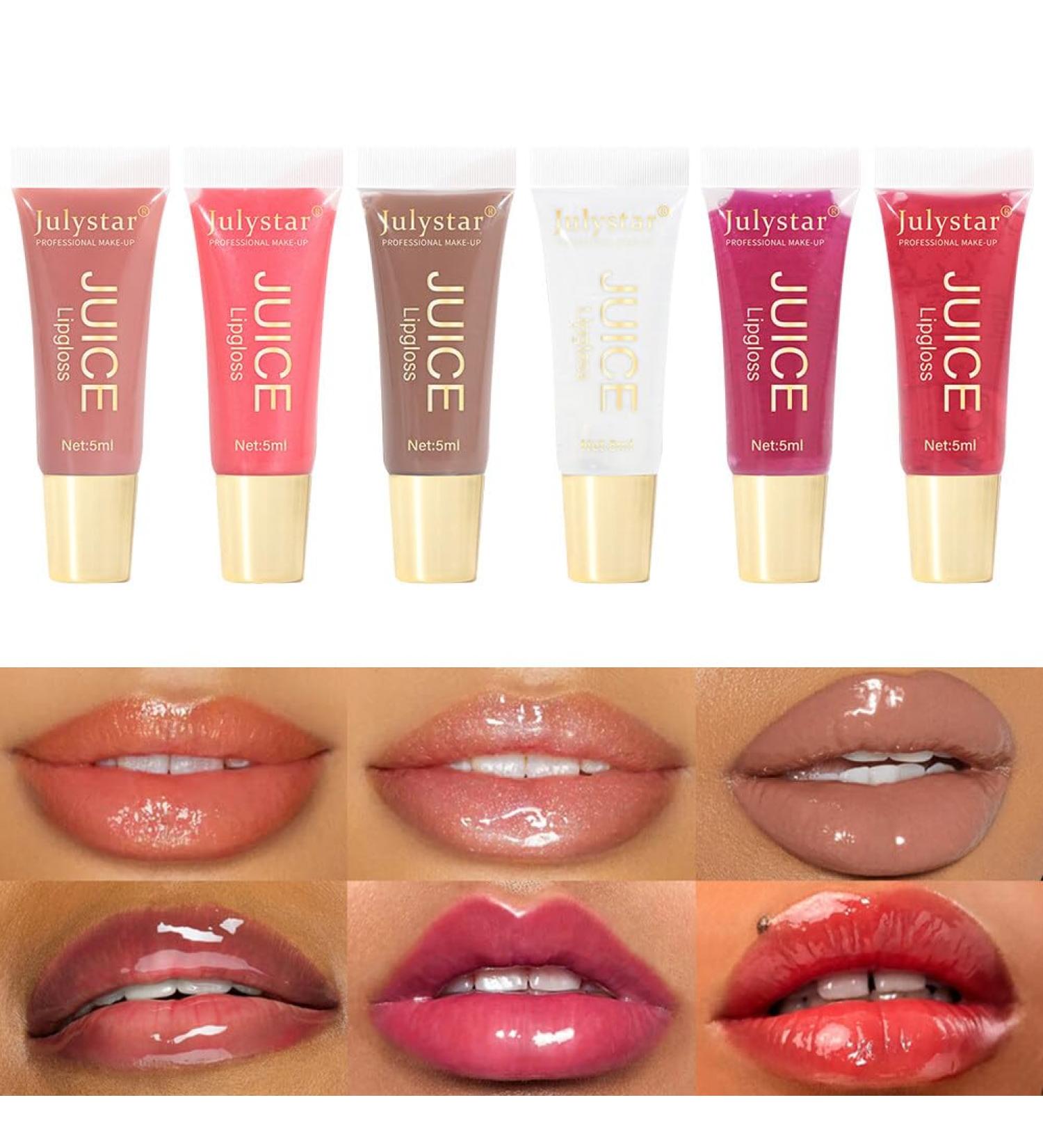  Katutude Moisturizing Lip Oil Lip Gloss Lip Gloss Lip Oil Lip Oil Moisturizing Balm Waterproof Lip Oil Colorful Lip Care for Dry Lips - Buy Online on GoSupps.com