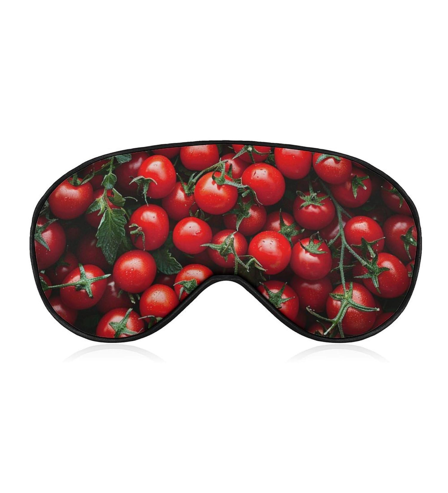 Buy Outdoor Light-Blocking Eye Mask - Bunch of Tomatoes Print | Multi-Functional Travel Comfort | International Shipping Available - Buy Online on GoSupps.com