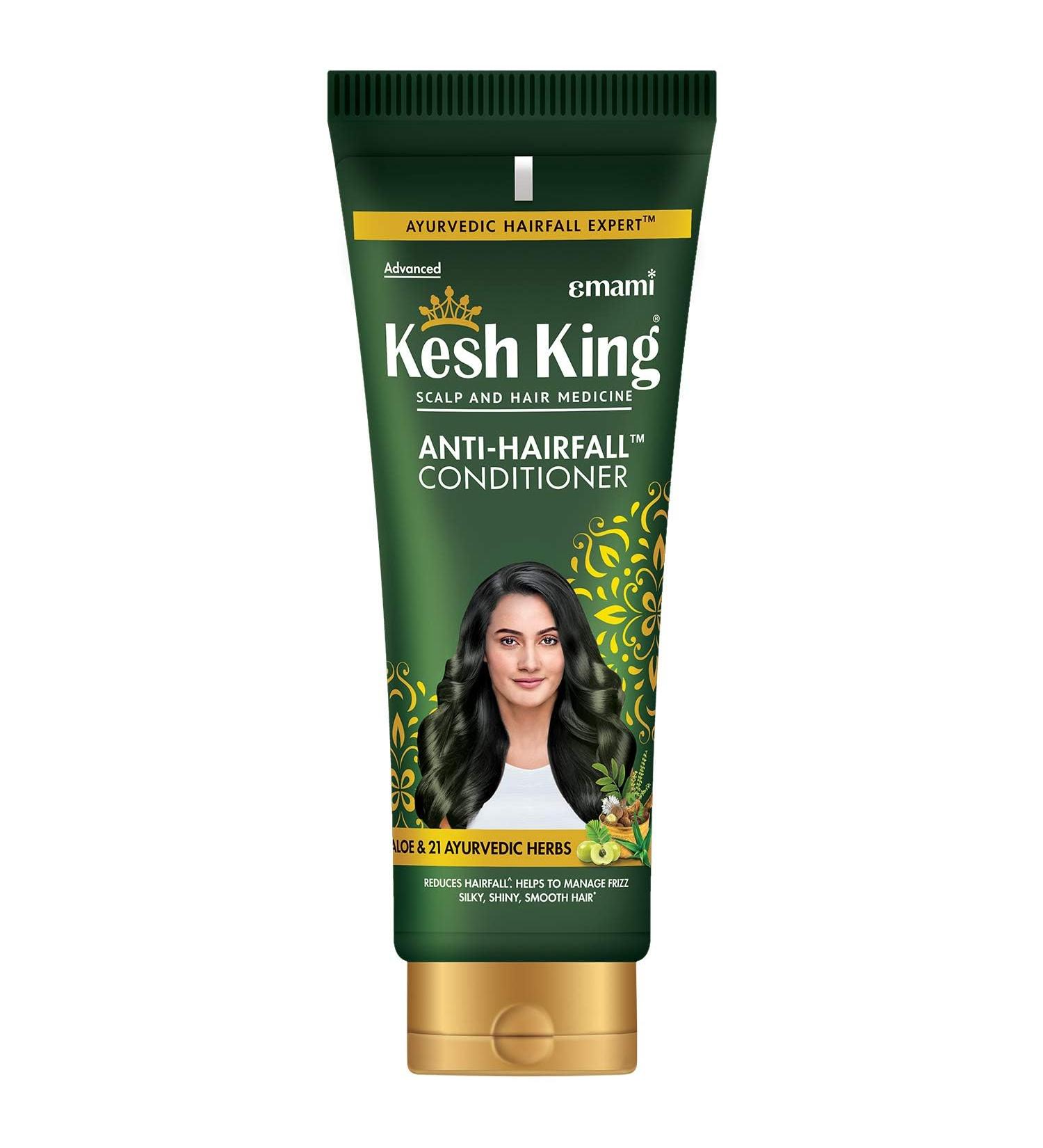 Emami Anti-Hairfall Conditioner | with 21 Natural Herbs & Aloe Vera | Frizz Control Conditioner | Moisturize Healthy Scalp | Provides Nourished Hairs | 6.76 Fl Oz/200ml