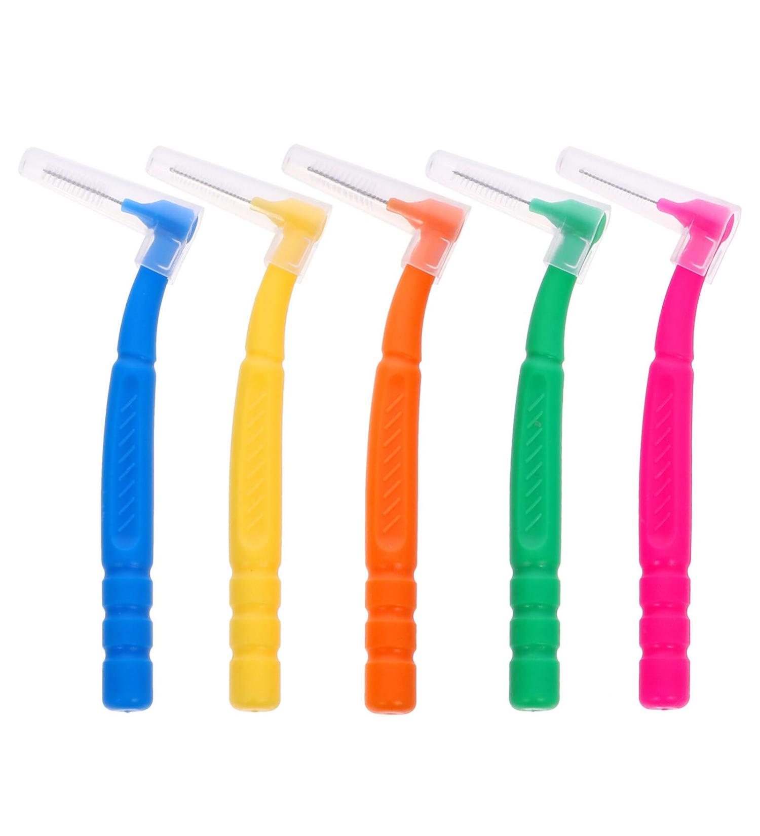 Healvian 50pcs Interdental Brushes - Deep Cleaning Toothbrush for Wider Spaces - Advanced Dental Floss for Healthy Teeth - Buy Online on GoSupps.com