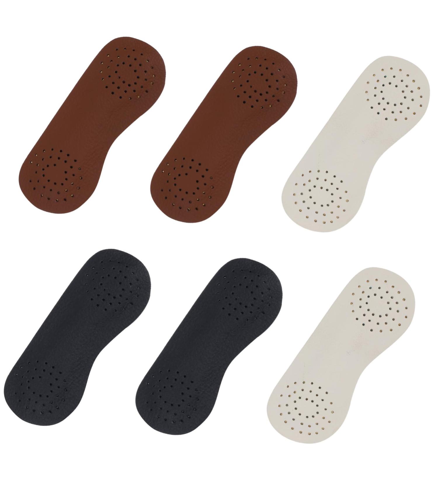 FRCOLOR Non-Slip Heel Stickers - 3 Pairs Heel Pads & Inserts for High Heels | Shoe Grip & Foot Protectors - Buy Online on GoSupps.com
