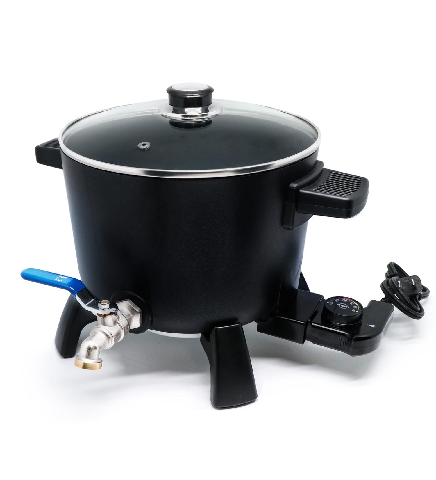 Electric Wax Melter for Candle Making - 6Qt Capacity - Convenient Pouring Spout - Buy Online on GoSupps.com