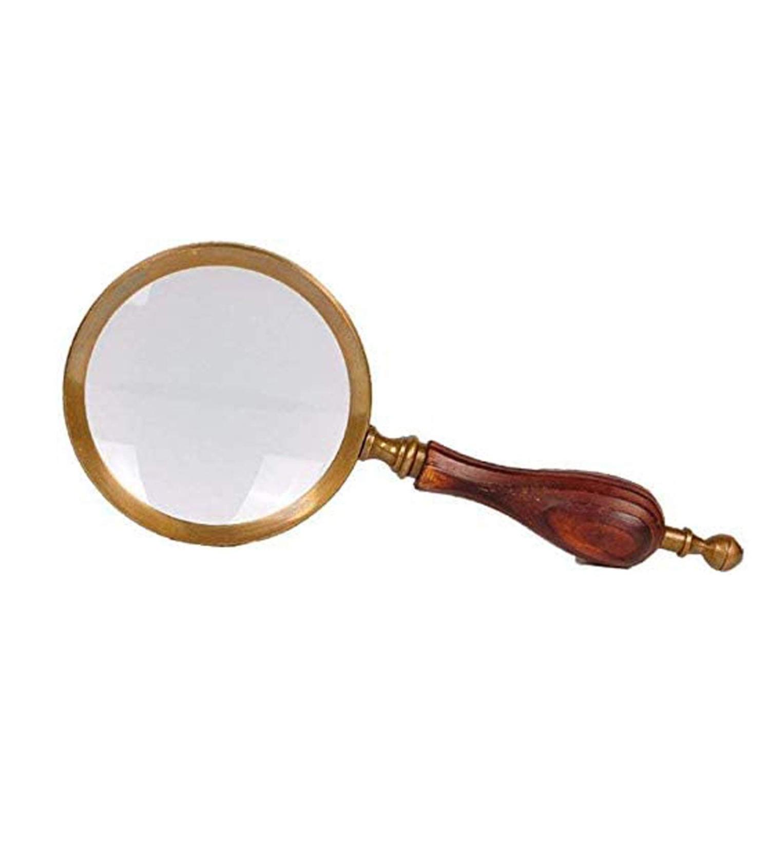 Lightweight Magnifying Glass Hand-Held 5X Magnifying Glass with High-Definition Lens for Reading Identification Watch Repair Lofty Ambition - Buy Online on GoSupps.com