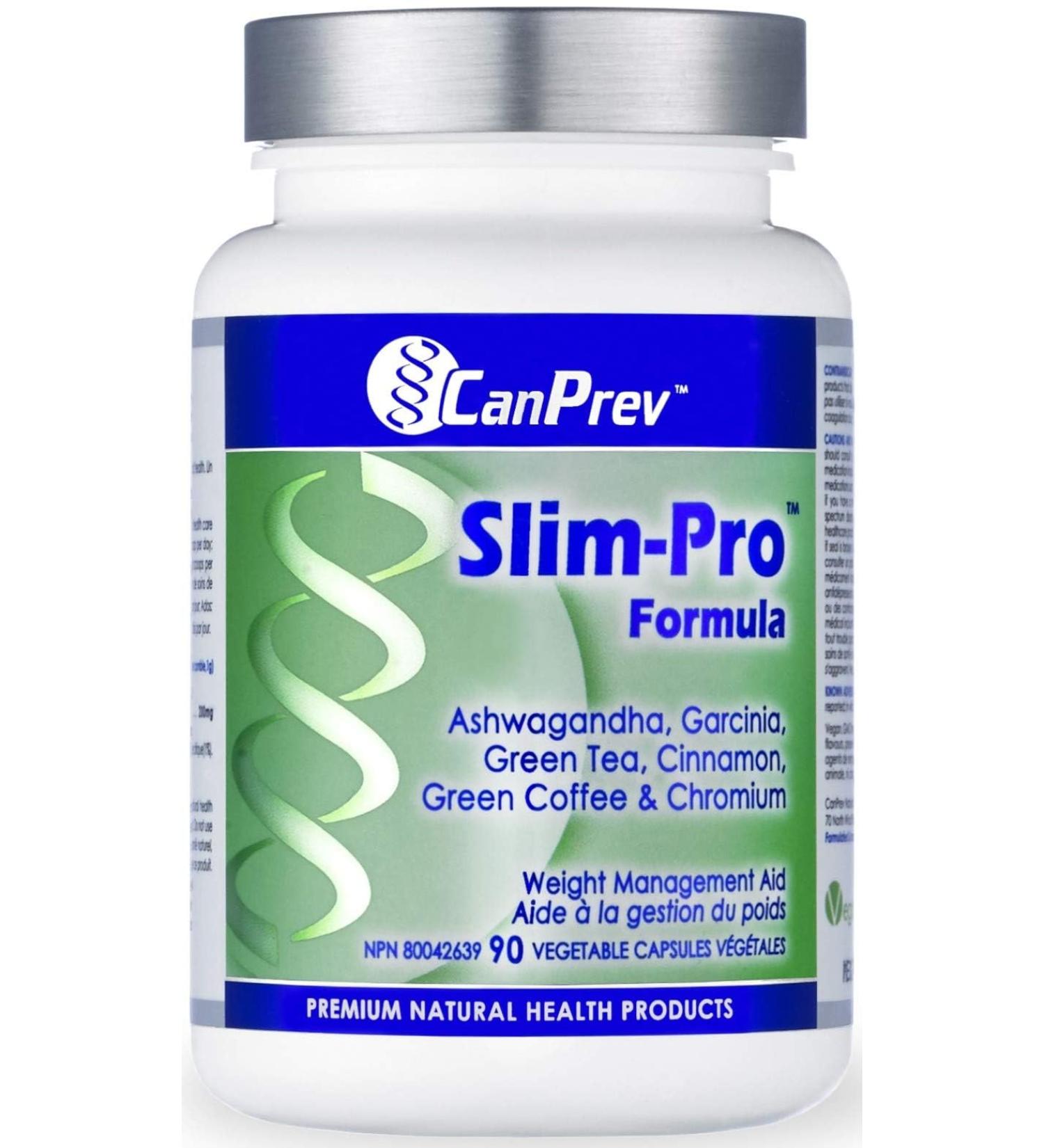 CanPrev Slim-Pro Formula | 90 v-caps | with Ashwagandha Extract - Buy Online on GoSupps.com