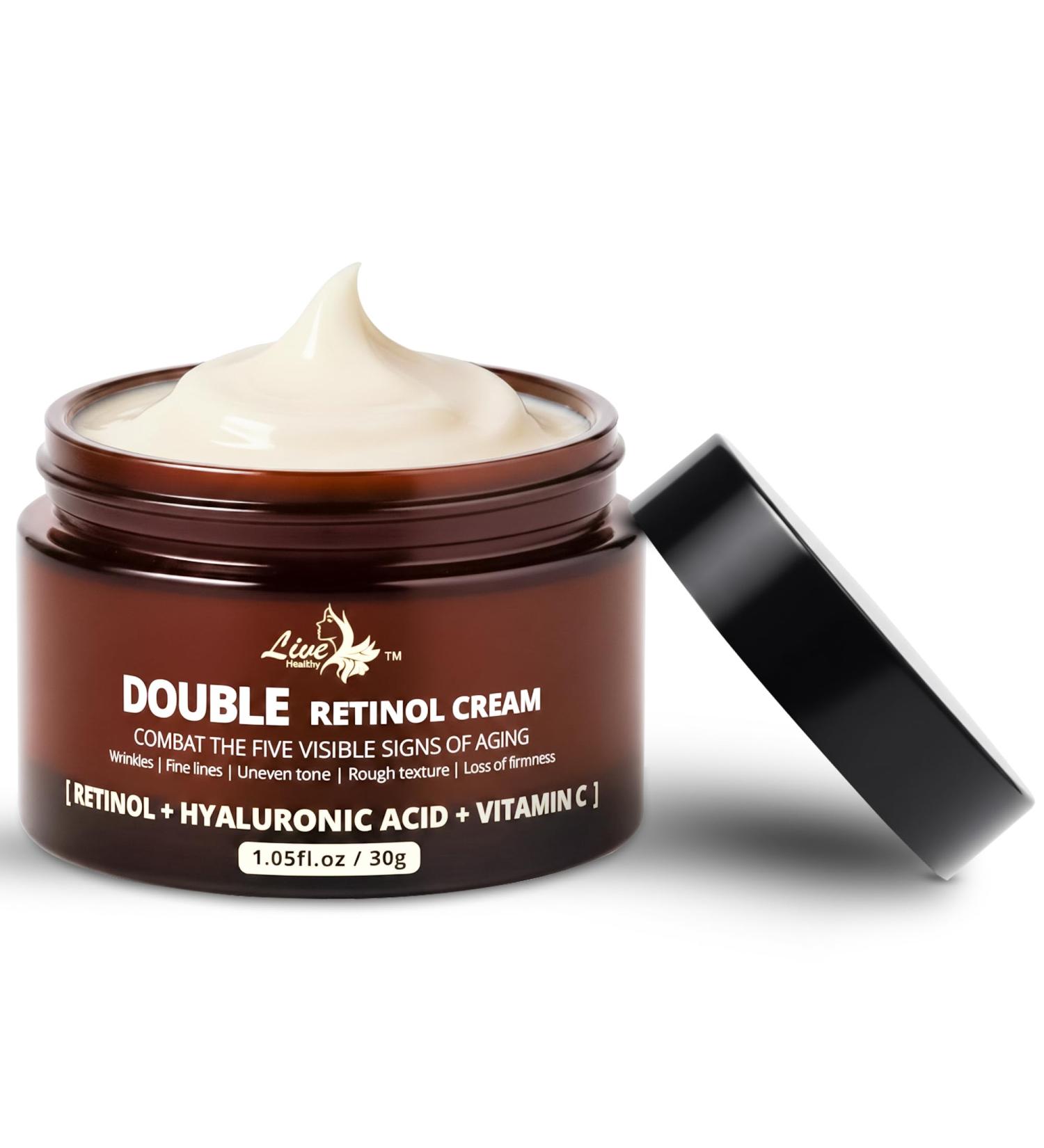 Mens Face Moisturizer Cream - Anti Aging Wrinkle Face Cream - Mens Facial Moisturizer - Retinol Collagen Vitamin E | Day & Night | Eye Bags & Dark Spot Corrector Cream | Made in USA | 30g - Buy Online on GoSupps.com