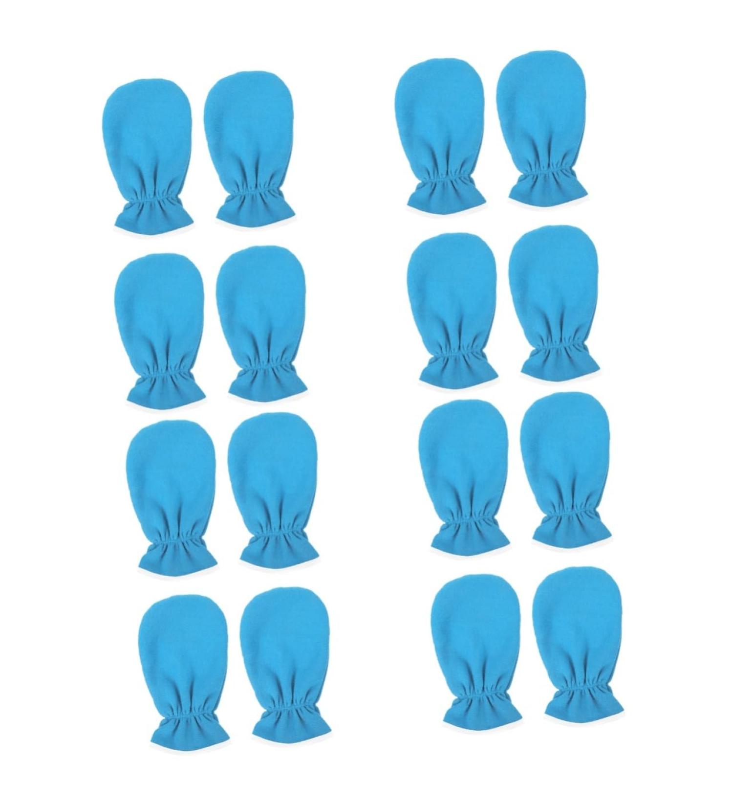 minkissy Paraffin Wax Covers 8 Pairs Maintenance Care Gloves Accessories Women's Insulation Flannel Moisturizing Gloves - Buy Online on GoSupps.com