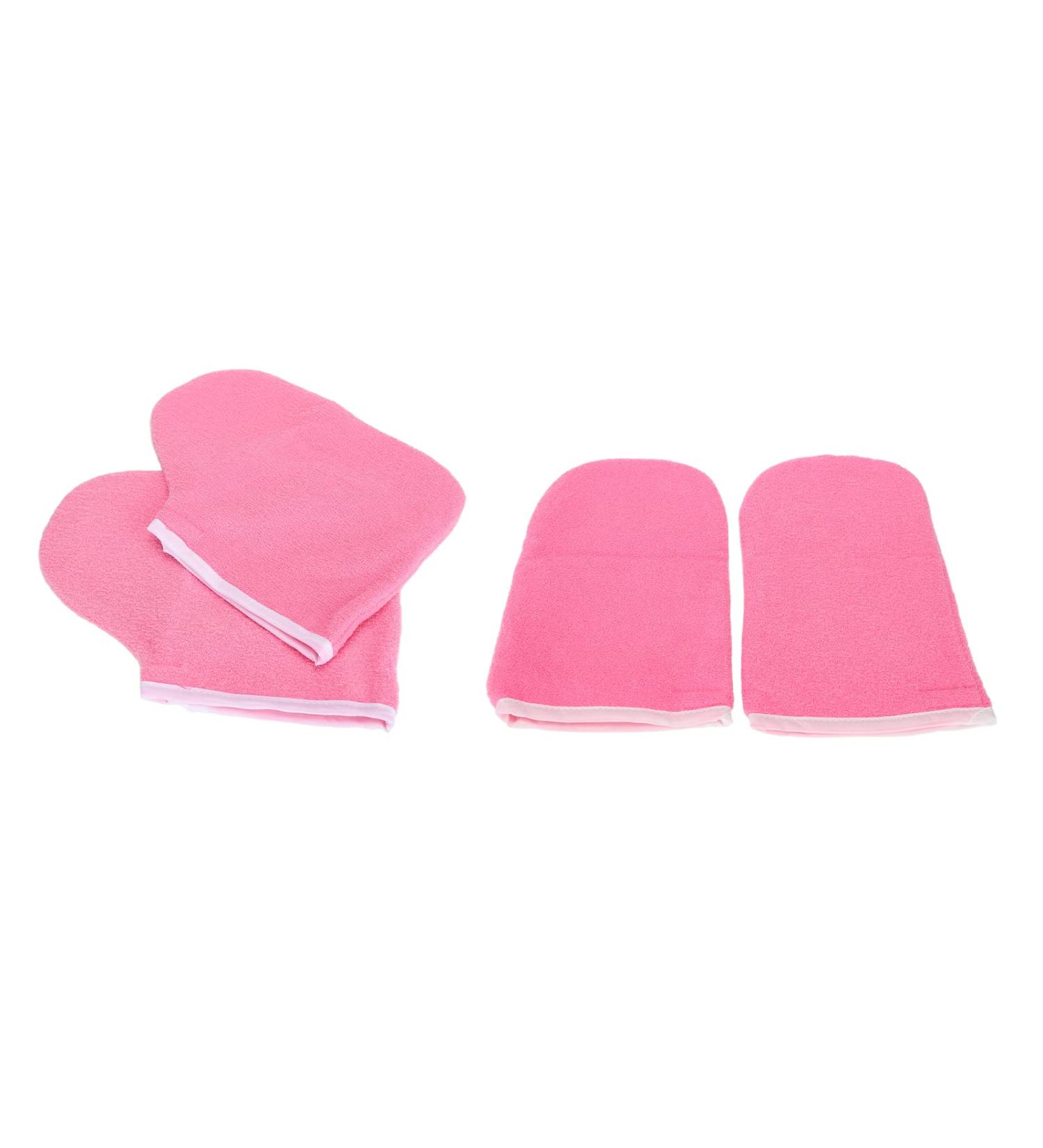 Gants de bain en cire de paraffine ensemble de gants de cire pour spa professionnel pour soins quotidiens de la peau - Buy Online on GoSupps.com