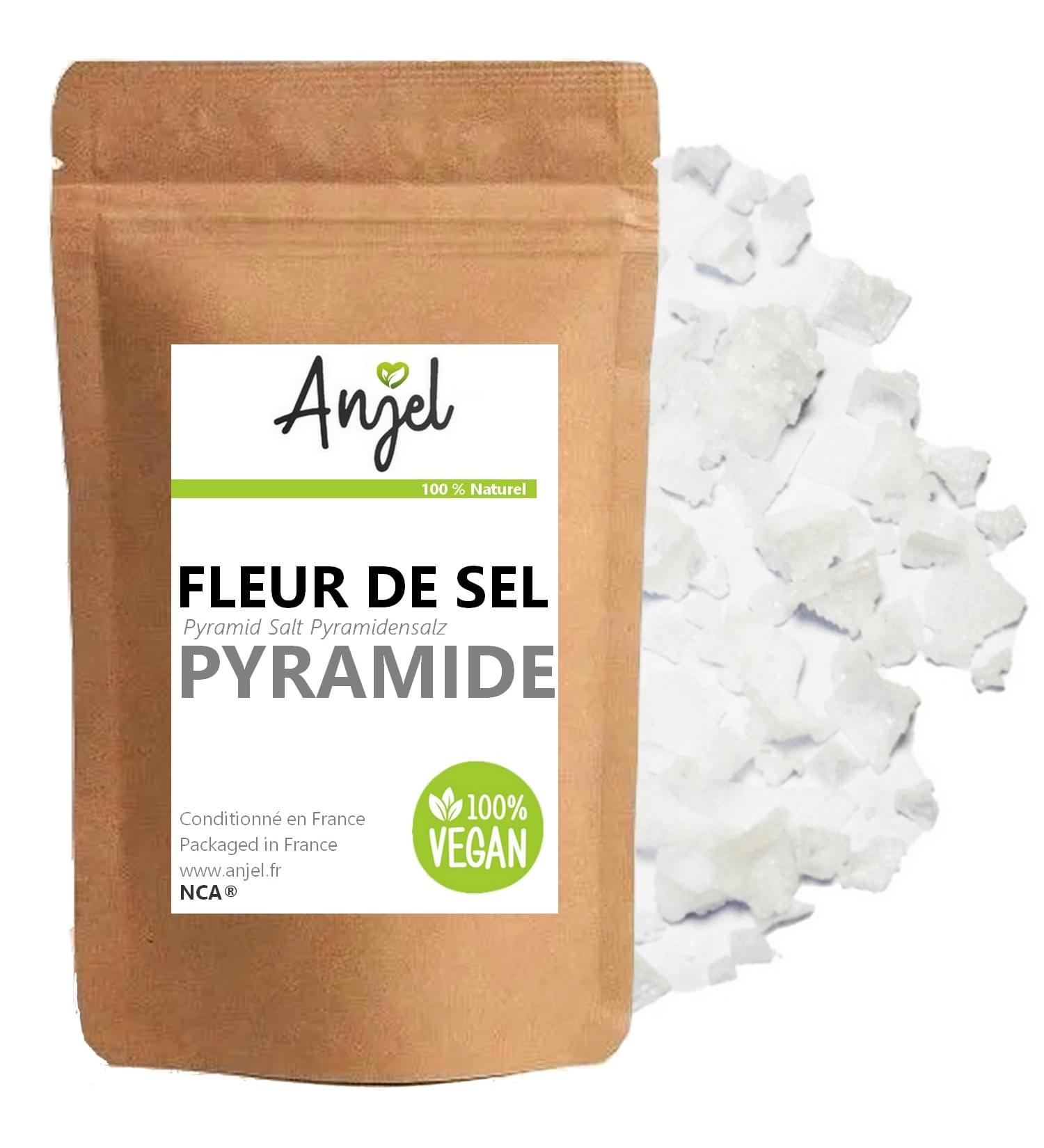 NCA Pyramid Salt Flakes 100g - Fleur de Sel - Crunchy texture for a unique taste experience - NCA
