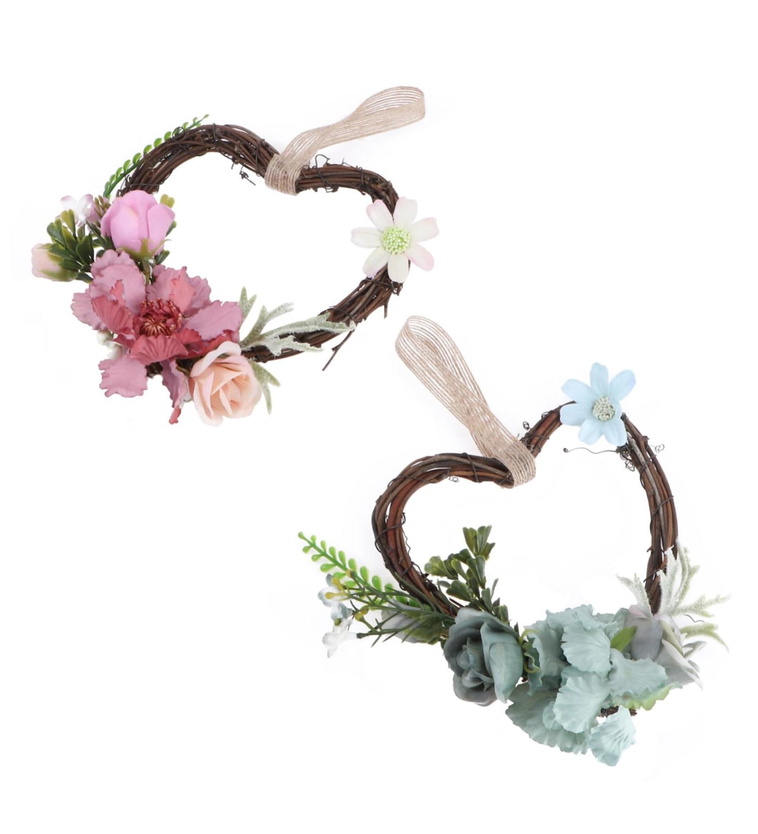 Zerodeko 6 Pcs Wedding Tie for Dogs Wreath Front Door Garland Astetic Room Decor Front Door Decor Para De Mujer Interior Home Decoration Rattan Decor Large Gems Car Door Vine Garland Wooden - Buy Online on GoSupps.com