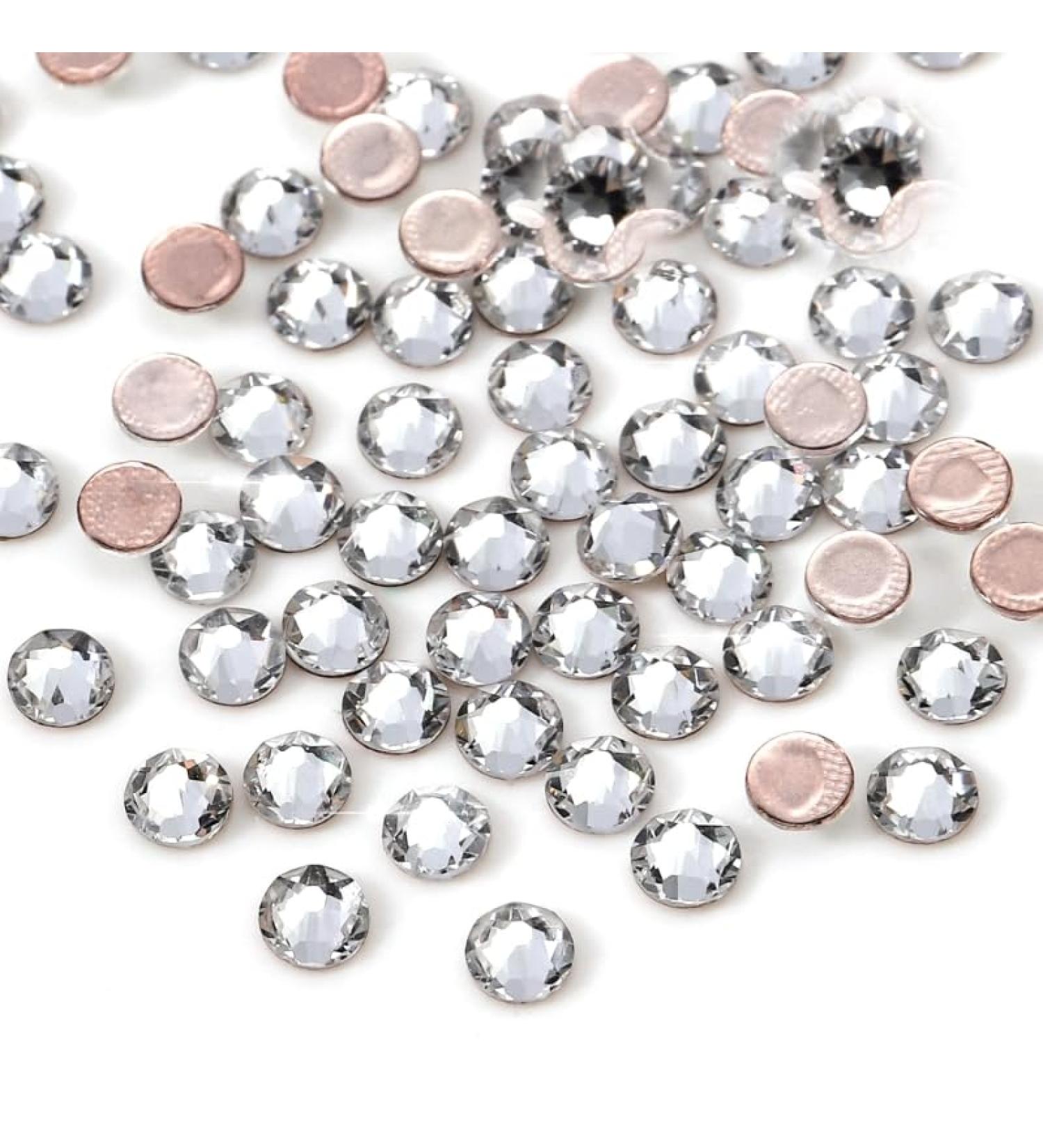 Flatback Glass Nails Rhinestones Crystal Charm Art Flatback Gems 3D Decorations Glitter Manicure DIY Accessories Art Rhinestones DIY Accessories Professional Embellishments - Buy Online on GoSupps.com