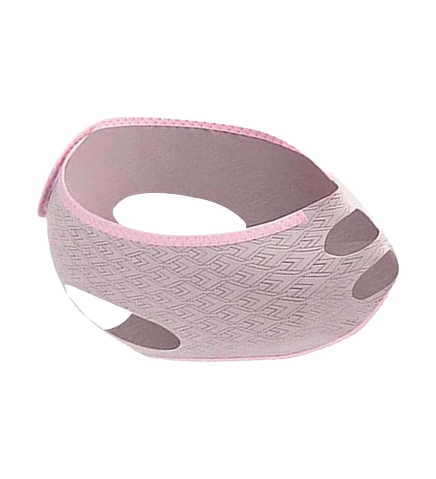 V Face Lifting Strap | Double Chin Strap V Shaped Face Shaper Reusable Lift Bandage Adjustable Double Chin Eliminator Fits Different Face Shapes - Buy Online on GoSupps.com