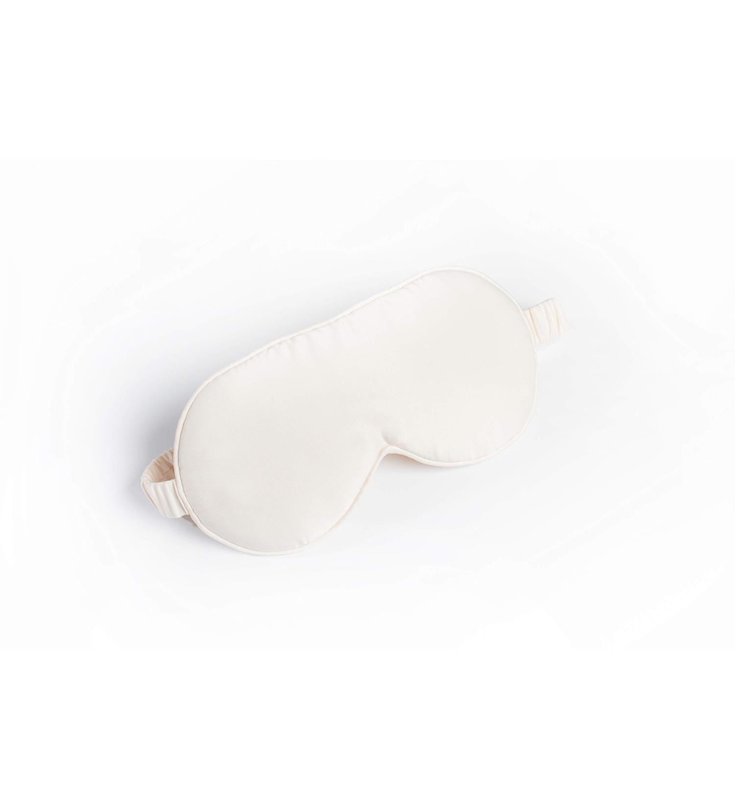 Satin Sleep Mask - Ivory Ivory One Size