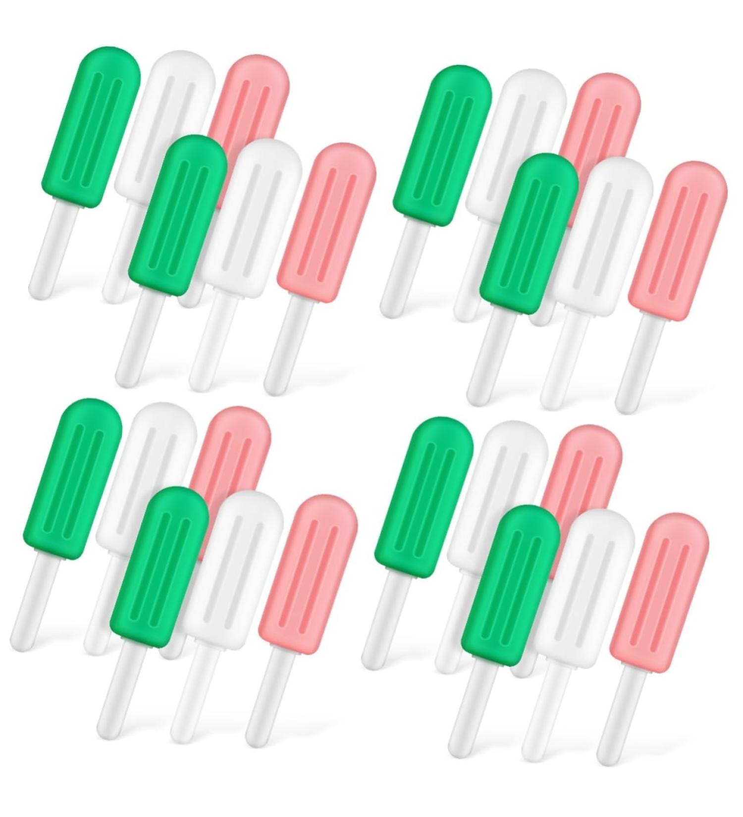 Lurrose 24 pcs Silicone Chewing Gum Retainer Cases - Aligners & Toothholders for Adults & Kids | Durable & Convenient - Buy Online on GoSupps.com