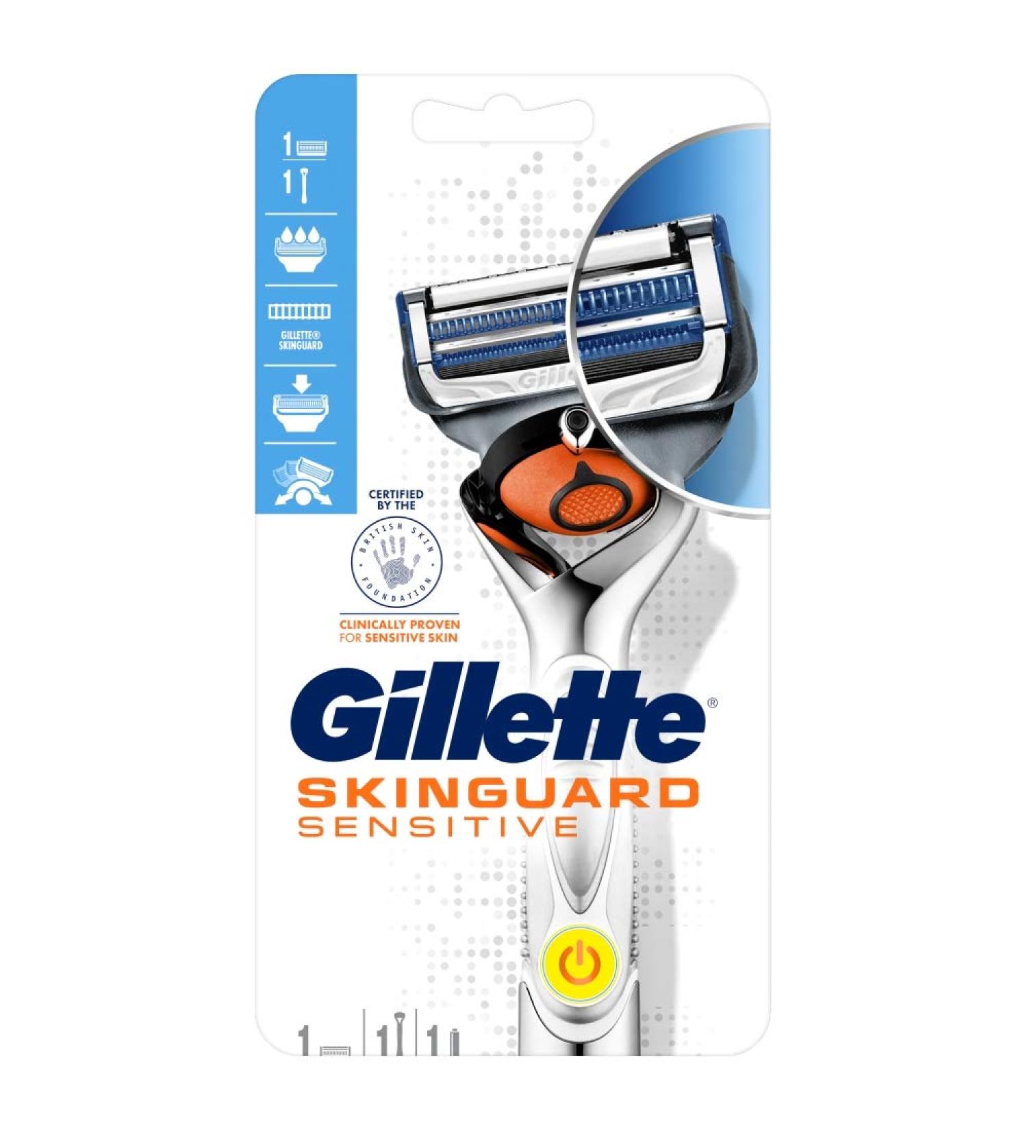 Gillette SkinGuard Sensitive Flexball Power Razor For Men 50 g 7702018525577
