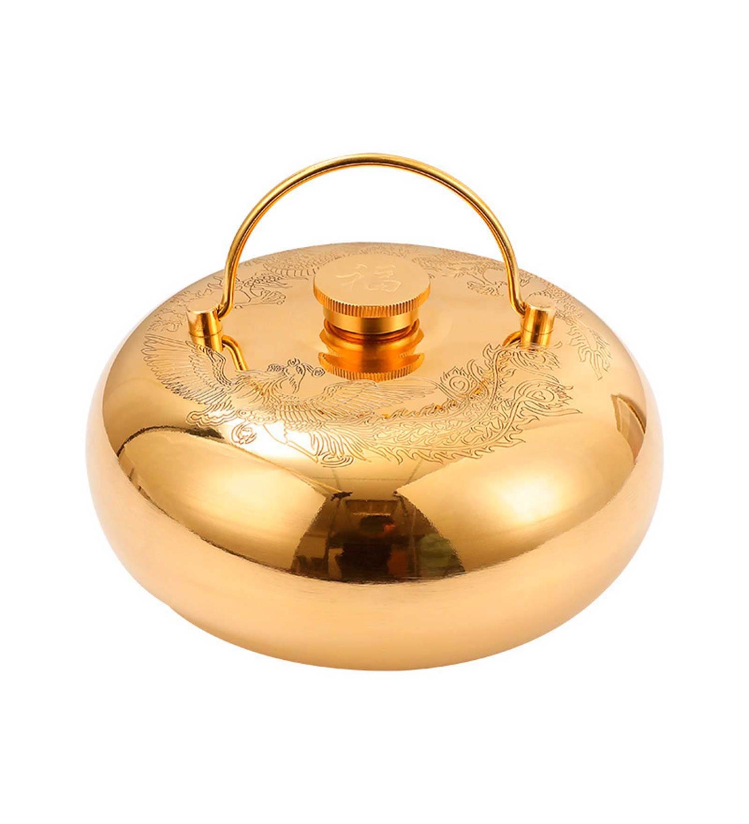 Buy Copper Hot Water Bottle | Pain Relief & Heat Therapy | International Shipping Available - Buy Online on GoSupps.com