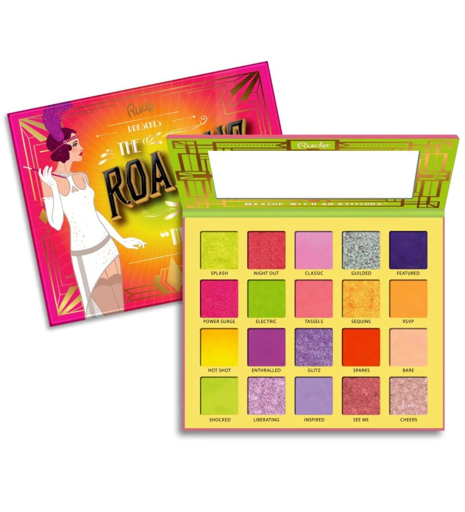Rude - The Roaring 20's Eyeshadow Palette - Neons