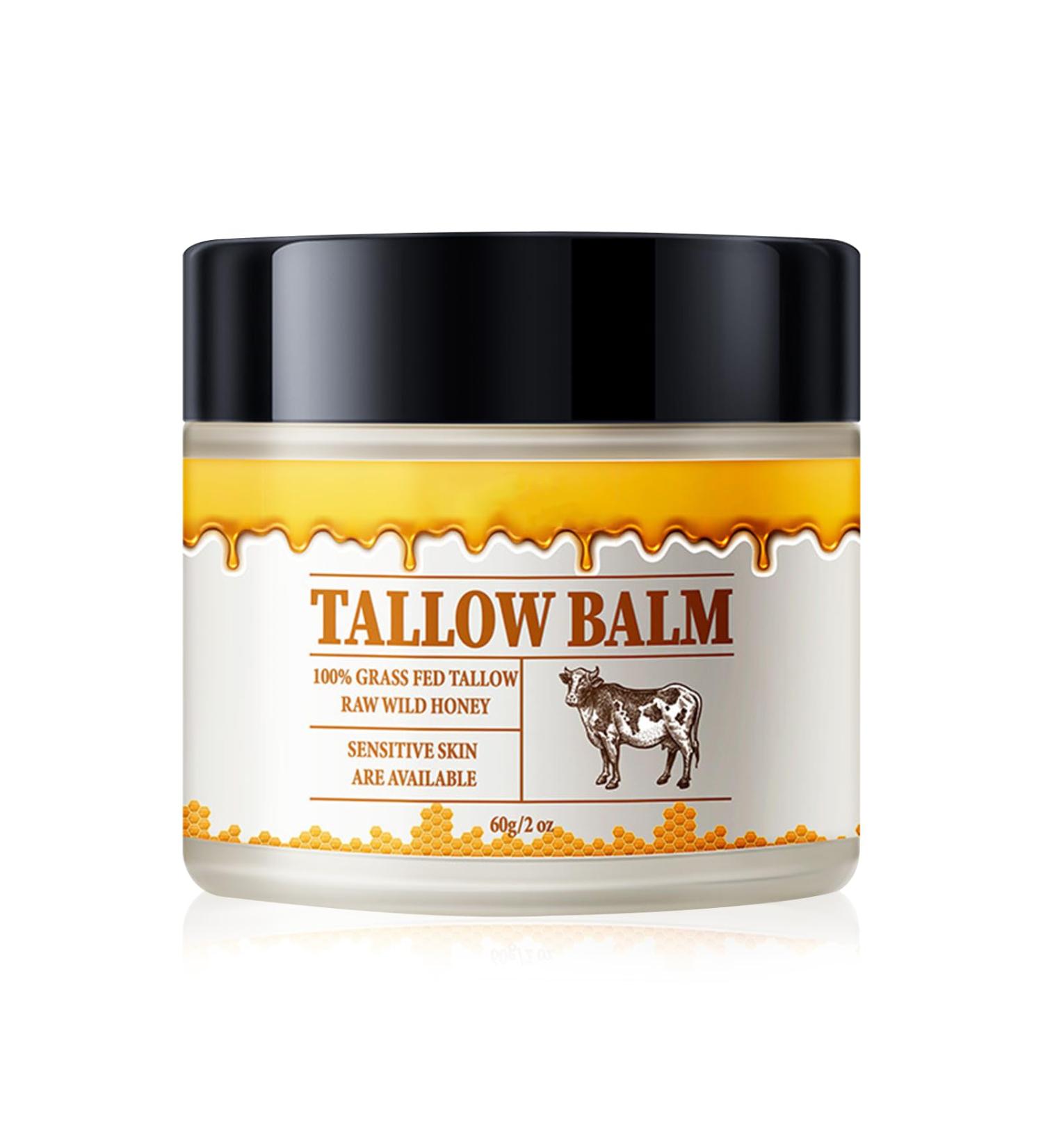 Premium Body Moisturizer - Deeply Nourishing Skincare Cream for Legs Abdomen & Buttocks - Tallow Cream Yellow - Elasticity & Hydration Boost - Buy Online on GoSupps.com