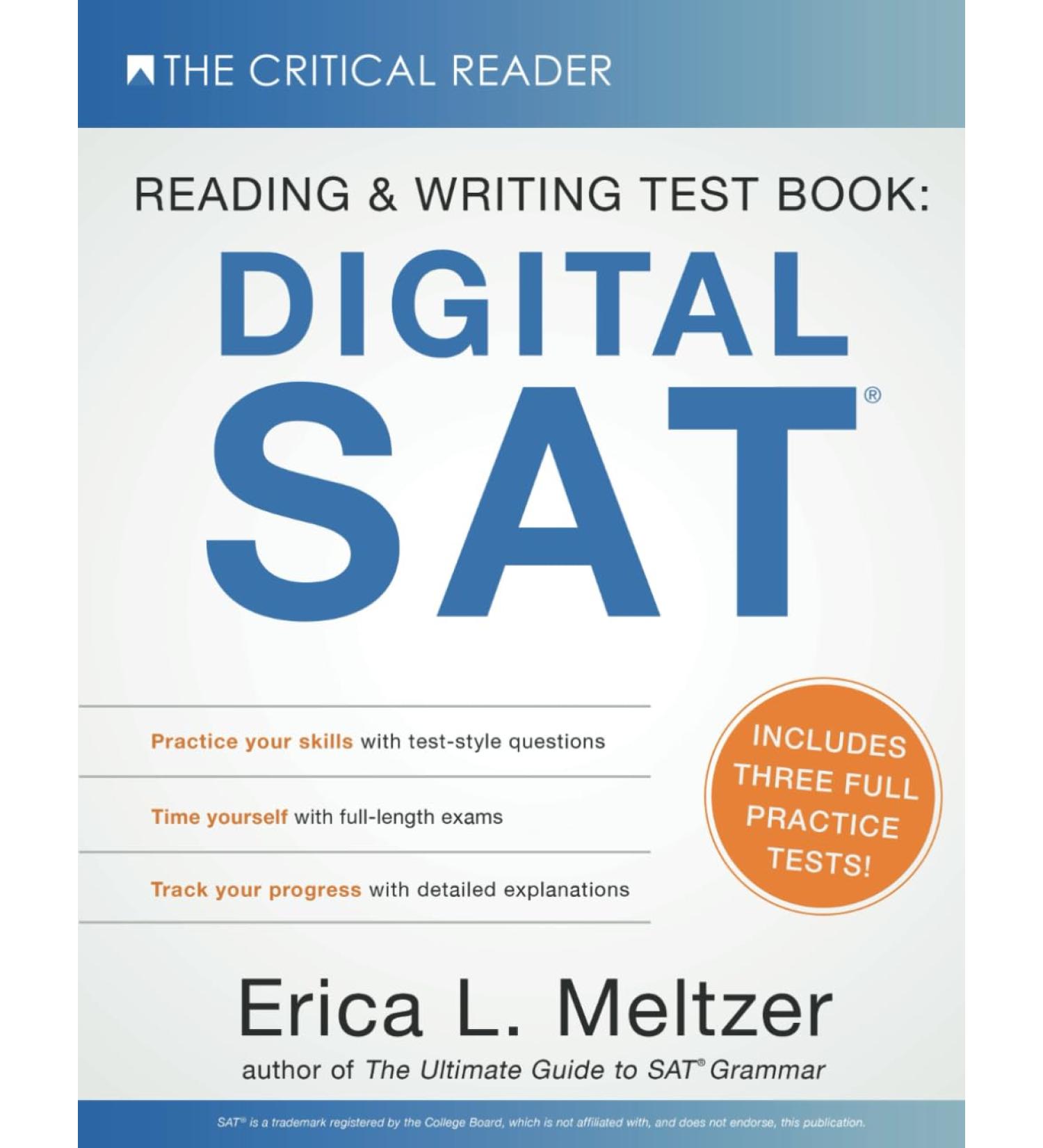 Reading & Writing Test Book: Digital SAT: Digital SAT(R)