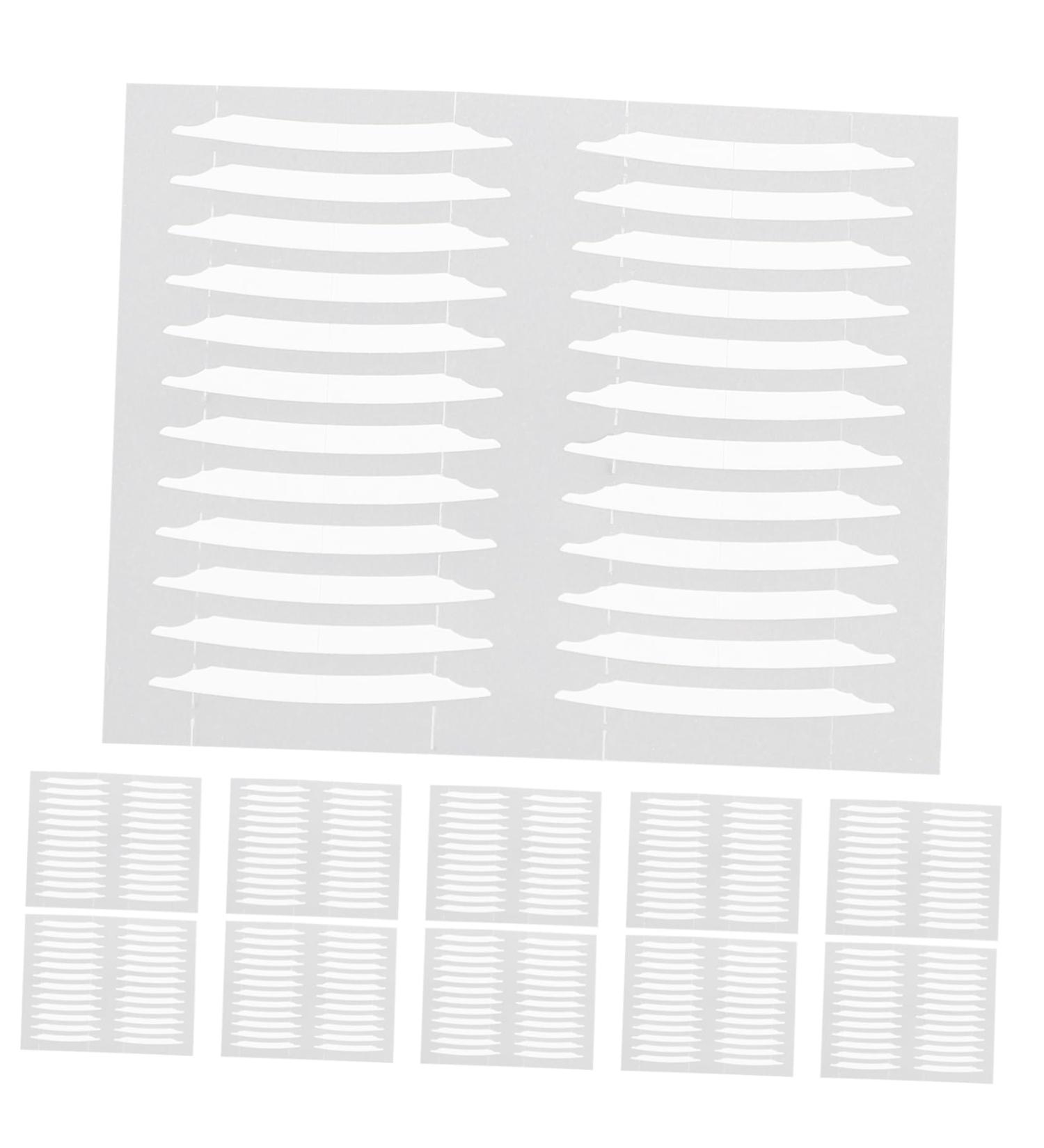 Beavorty Clear Tape 30 Sheets Invisible Creative Transparent Double-Side Tapes Sides Patches Practical Korean Makeup 2.7x0.4x0.1cm White - Buy Online on GoSupps.com