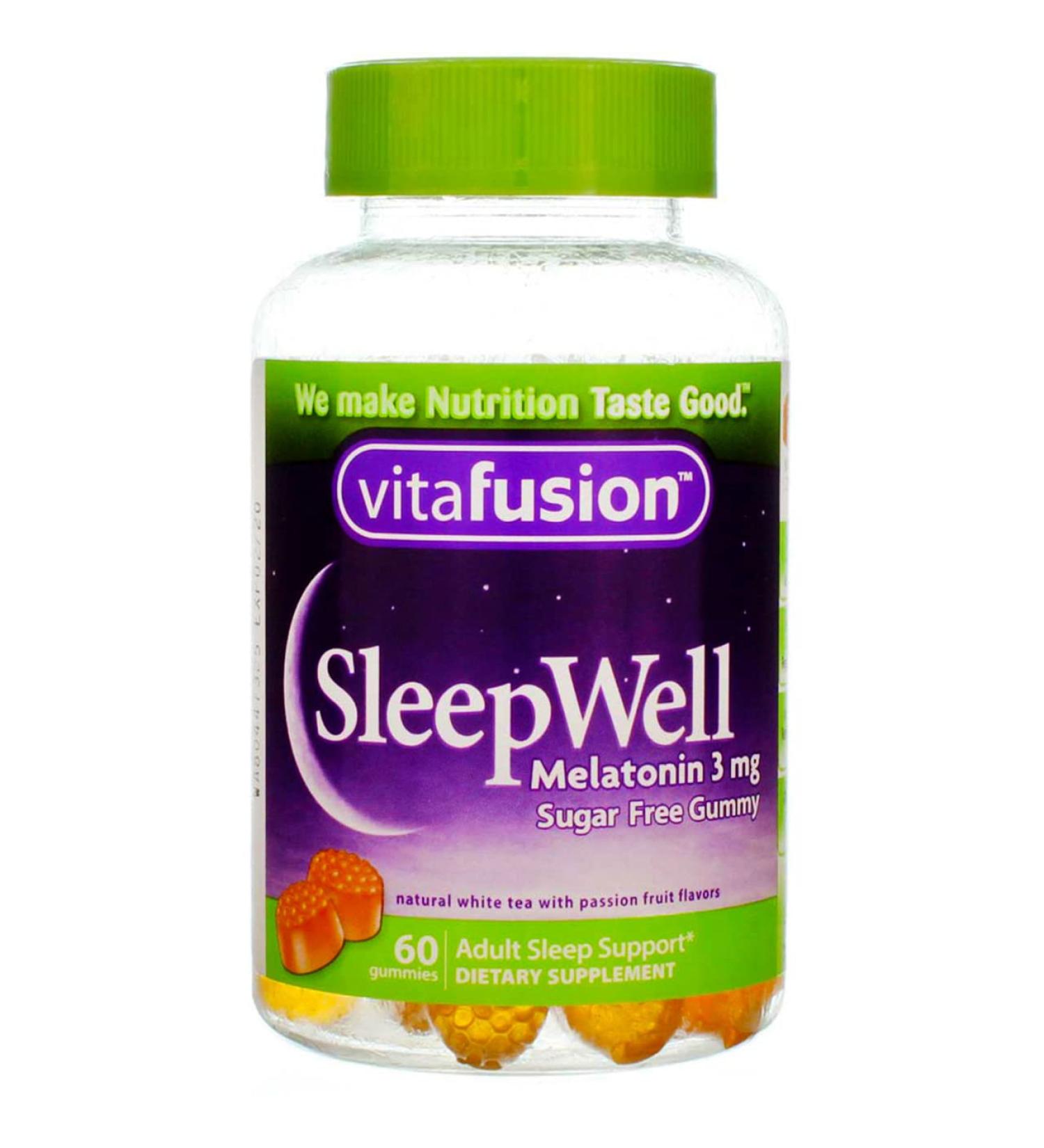 VitaFusion SleepWell Adult Sleep Support Gummies - 60 Count for Better Sleep - Buy Online on GoSupps.com