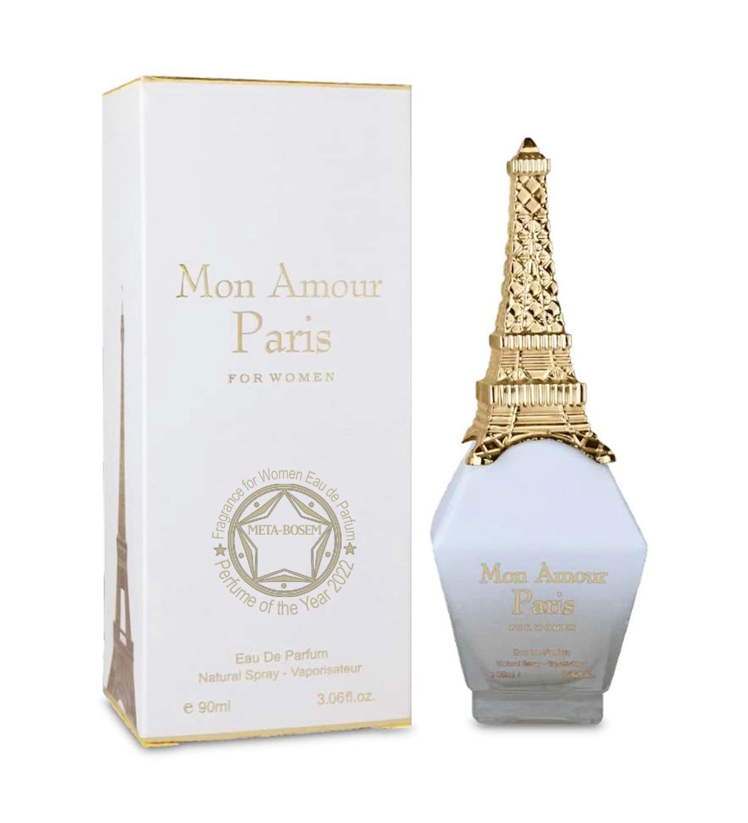 META-BOSEM MON AMOUR PARIS - DONNA BELLA ITALIA Eau de Parfum Spray for Women Wonderful Gift Feminine Daytime and Casual Use for all Skin Types a Classic Bottle 3.06 Fl Oz - Buy Online on GoSupps.com