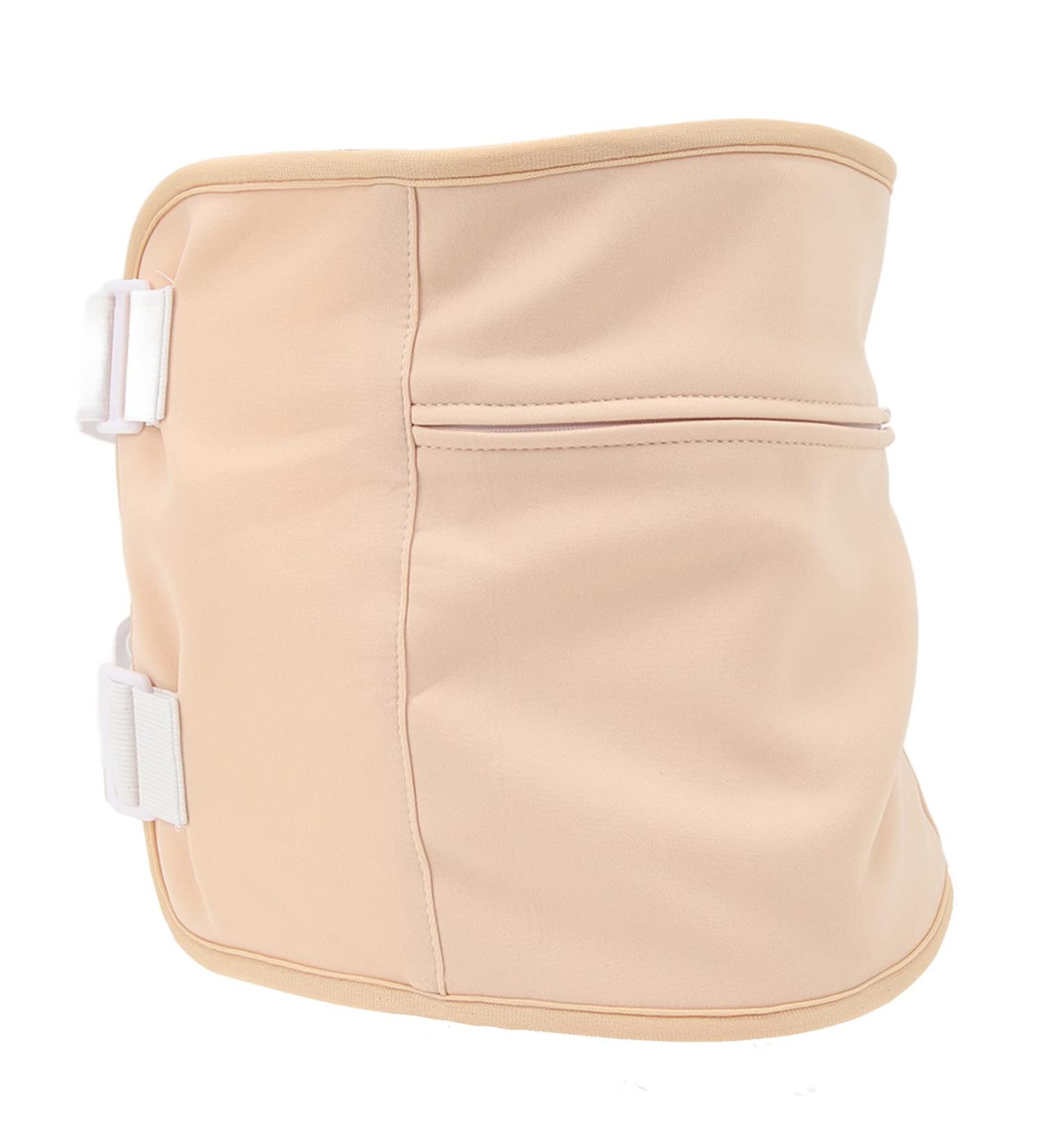 Asixxsix Reusable Castor Oil Pack for Liver Detox | Washable Compress with Adjustable Straps - Buy Online on GoSupps.com