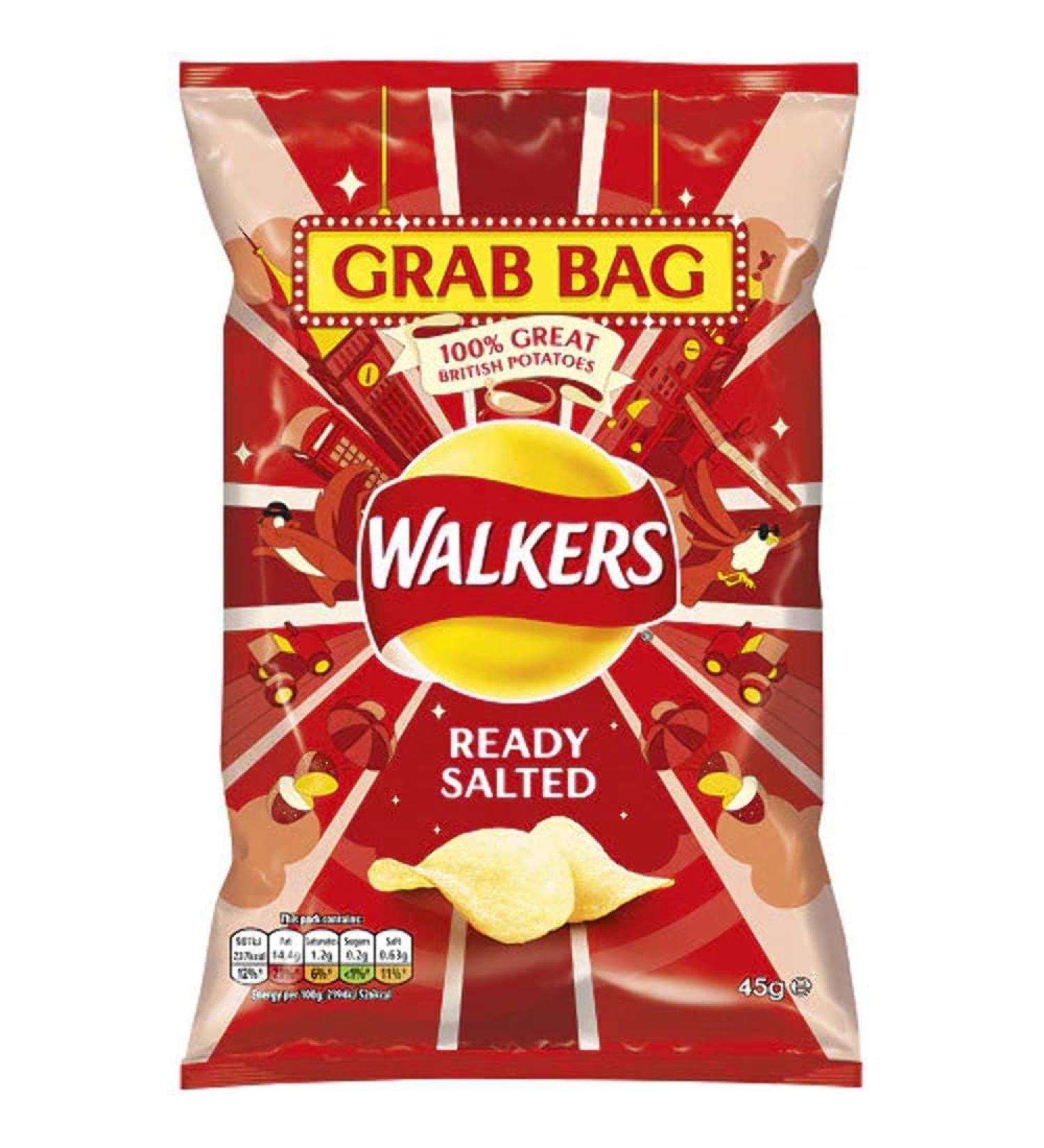 My Africa Store Walkers Ready Salted Crisps 45g-Food