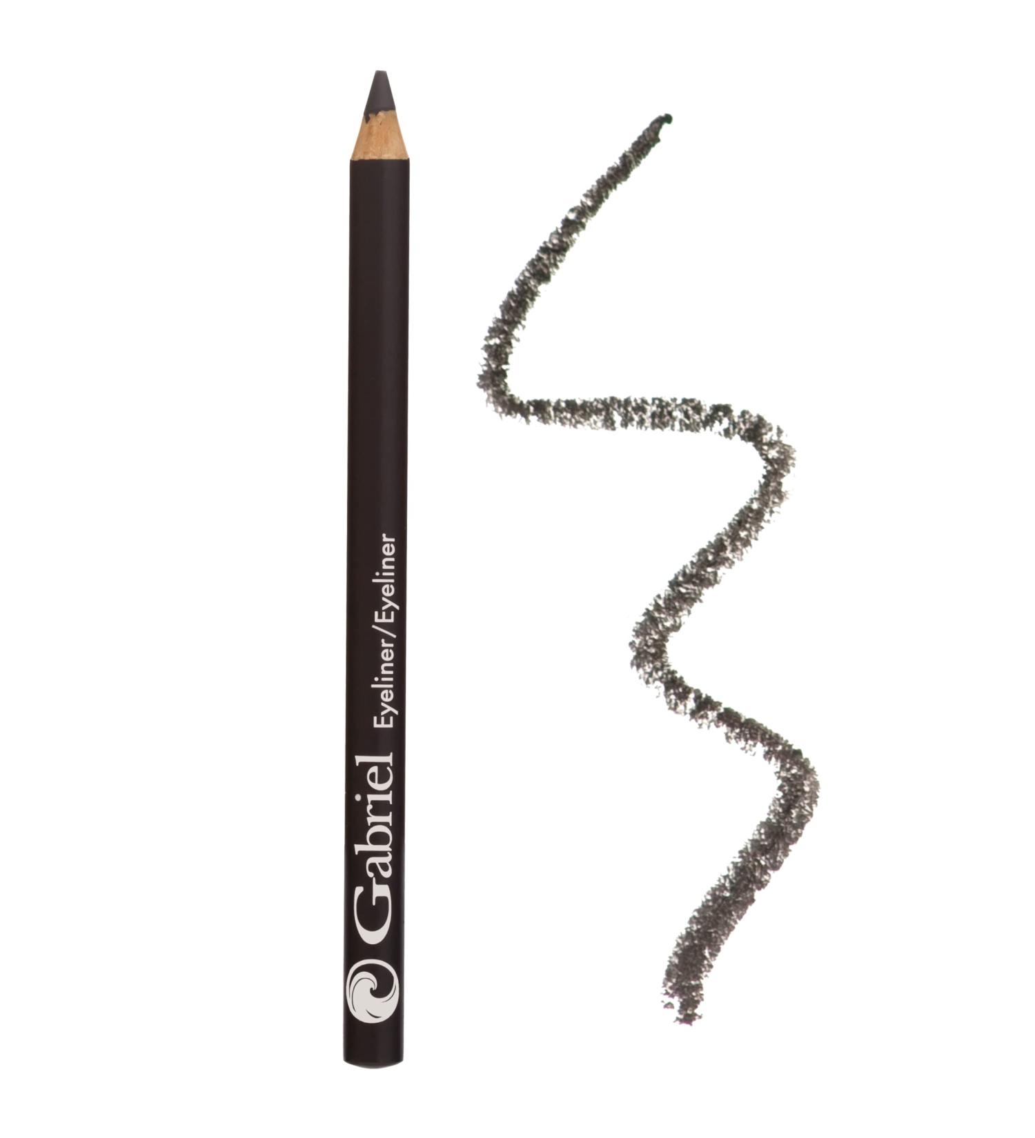 Gabriel Cosmetics Classic Eyeliner in Charcoal - Paraben, Vegan, & Cruelty-Free Formula with Jojoba Seed Oil for Long-Lasting, Smooth Application - 0.04 oz - Buy Online on GoSupps.com