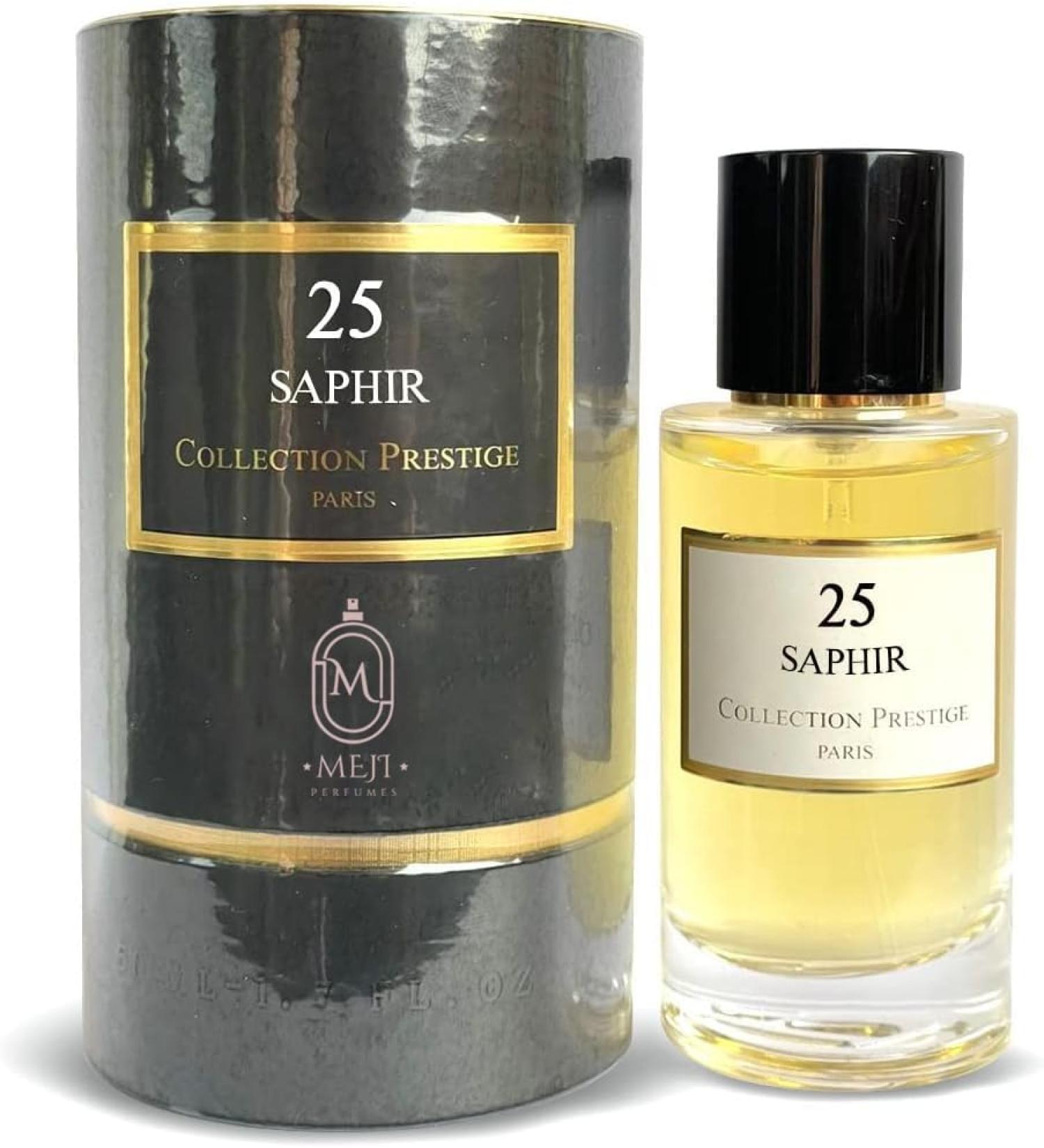MEJIPARFUMES Saphir n 25 Parfume 50ml Made in France Prestige Collection Paris Perfume For Men and Women - Buy Online on GoSupps.com
