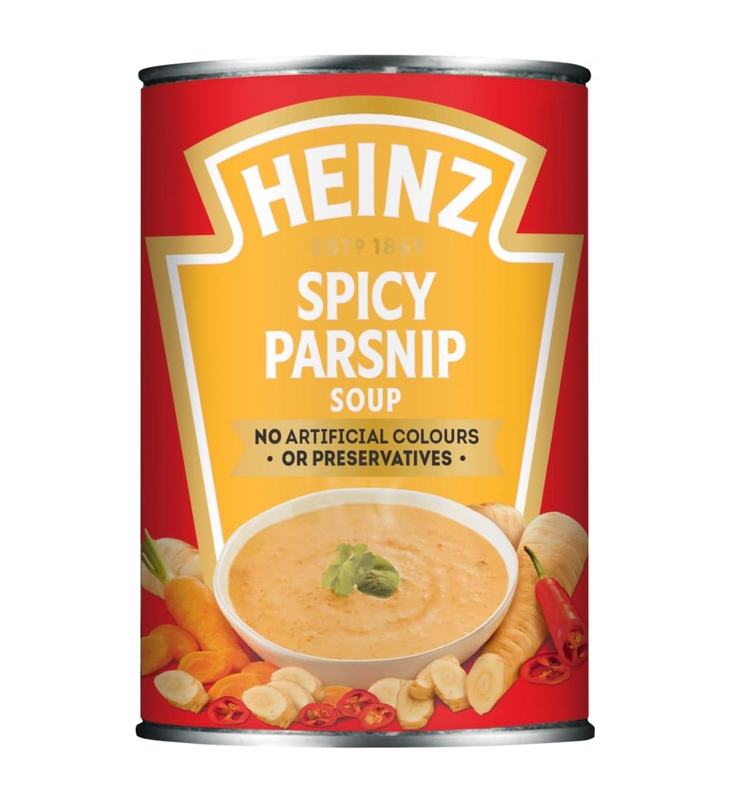 Heinz Spicy Parsnip Soup 400g