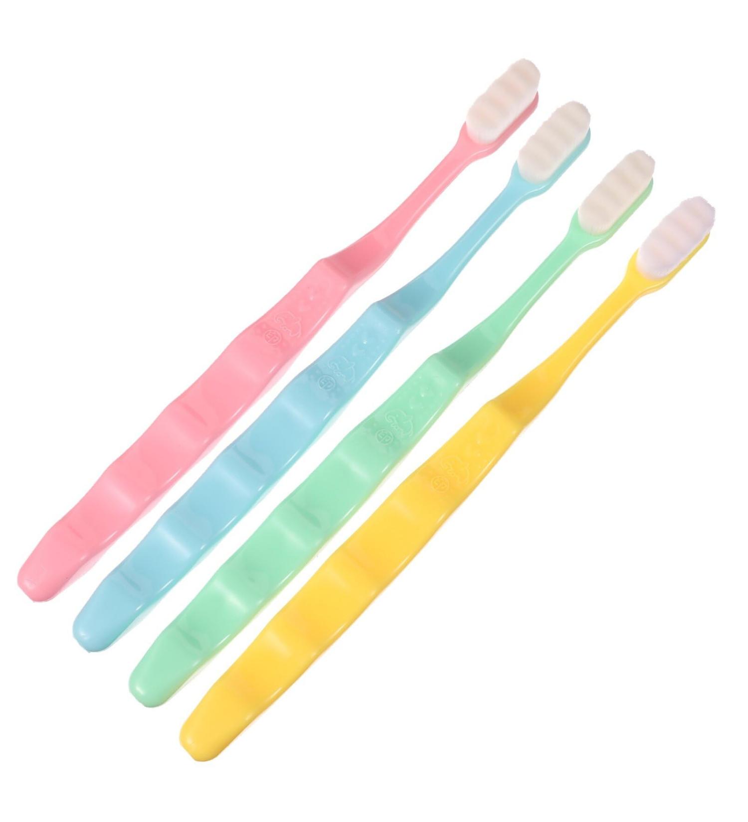 Healeved 8 STK Wangan Hair toothbrush Mouth cleaning brush toothbrush for deep cleaning of the gums toothbrush with extra soft bristle toothbrush for child PP bamboo coal gently