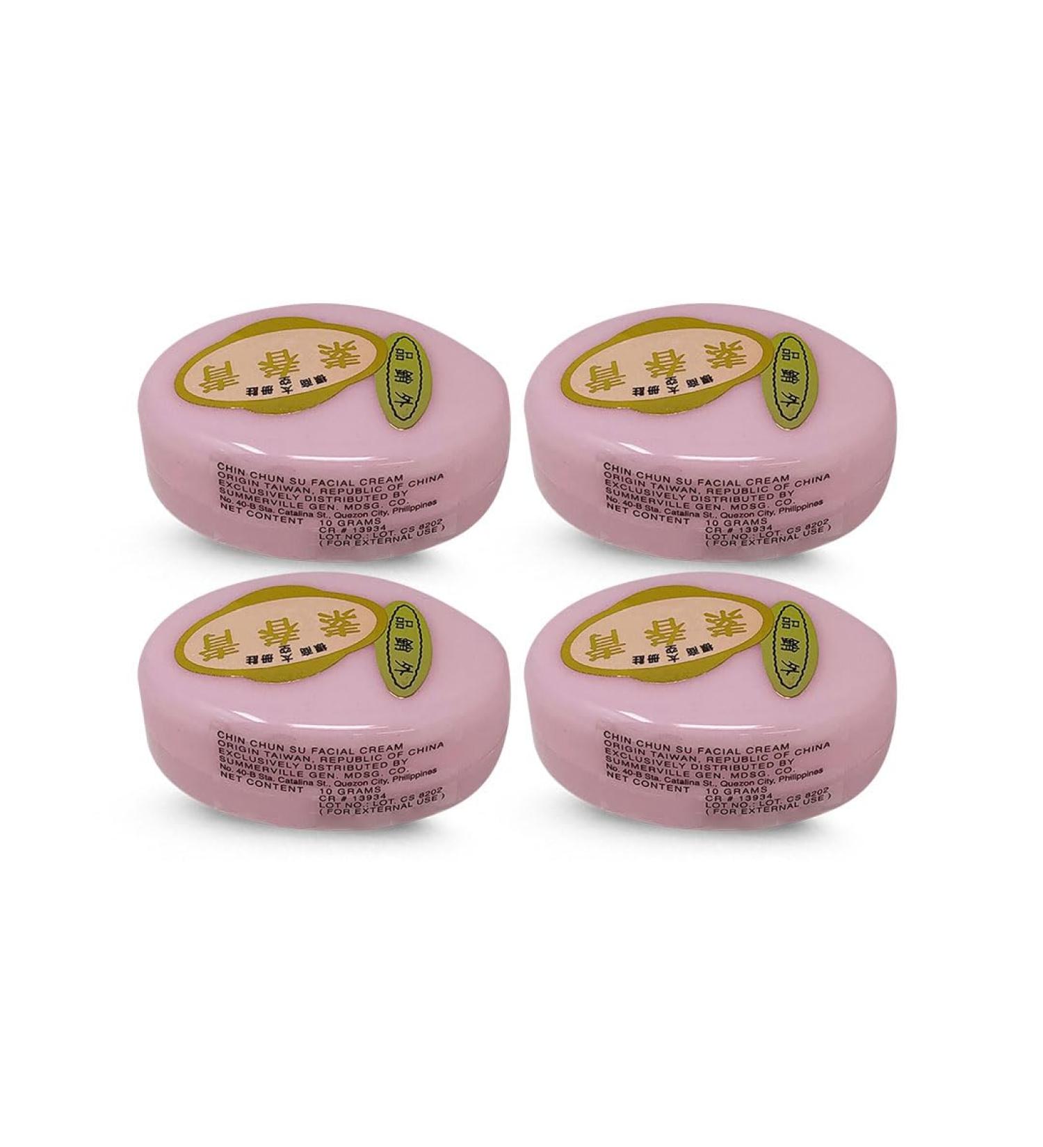Buy Lot of 4 Chin Chun Su Facial Cream Beige Label - 10g Each | International Shipping Available - Buy Online on GoSupps.com