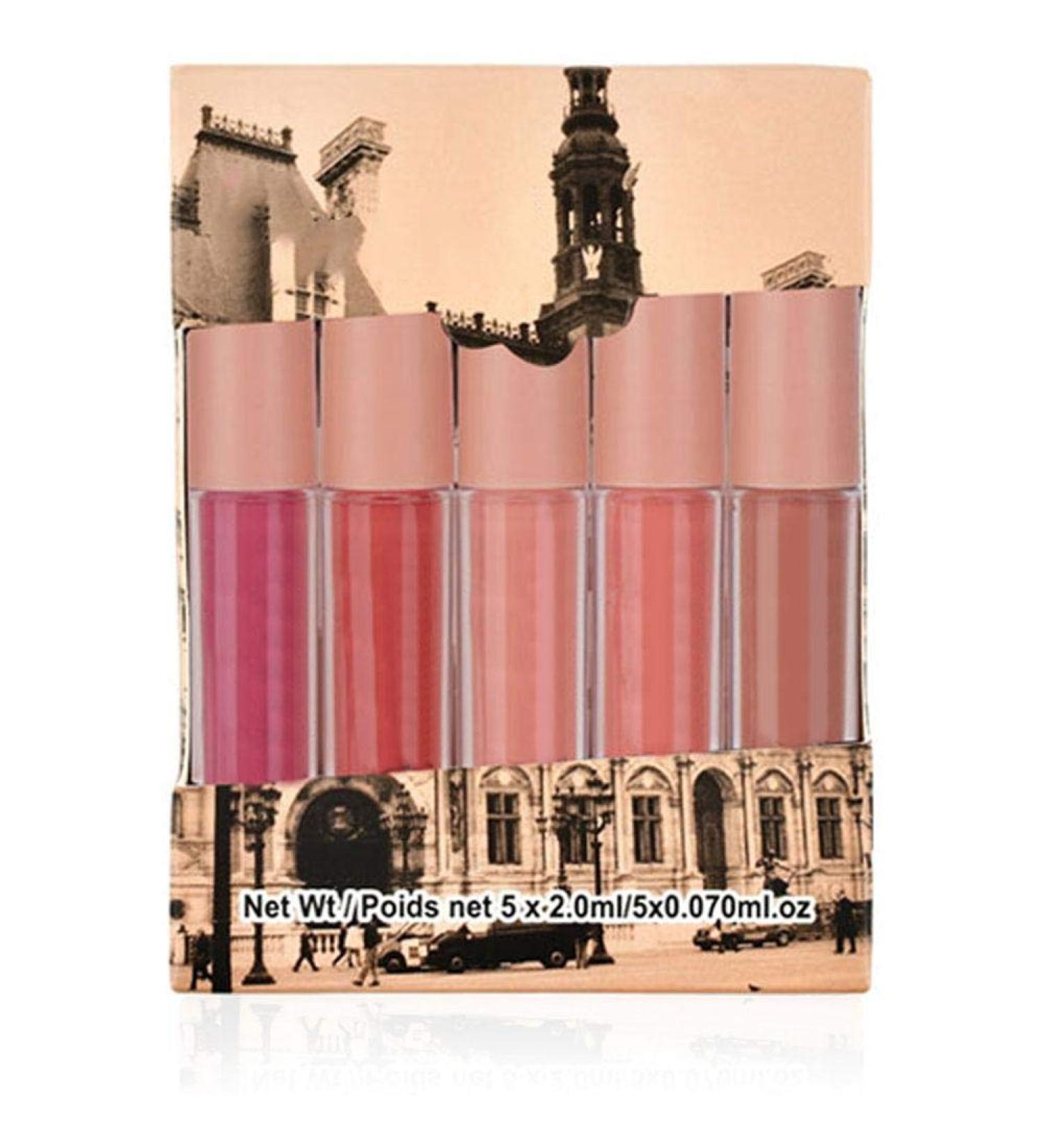Buy Matte Lipstick Set - 5pcs Mini Waterproof Long Lasting Lipstick & Lipgloss - International Shipping Available - Buy Online on GoSupps.com
