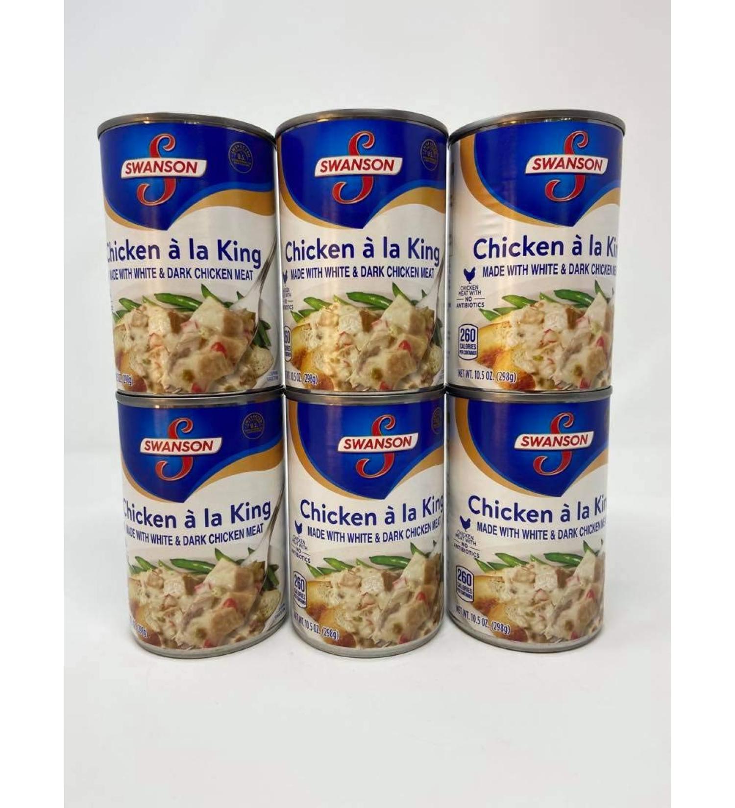 Swanson Chicken A la King, 10.5 Ounce(Pack of 6)