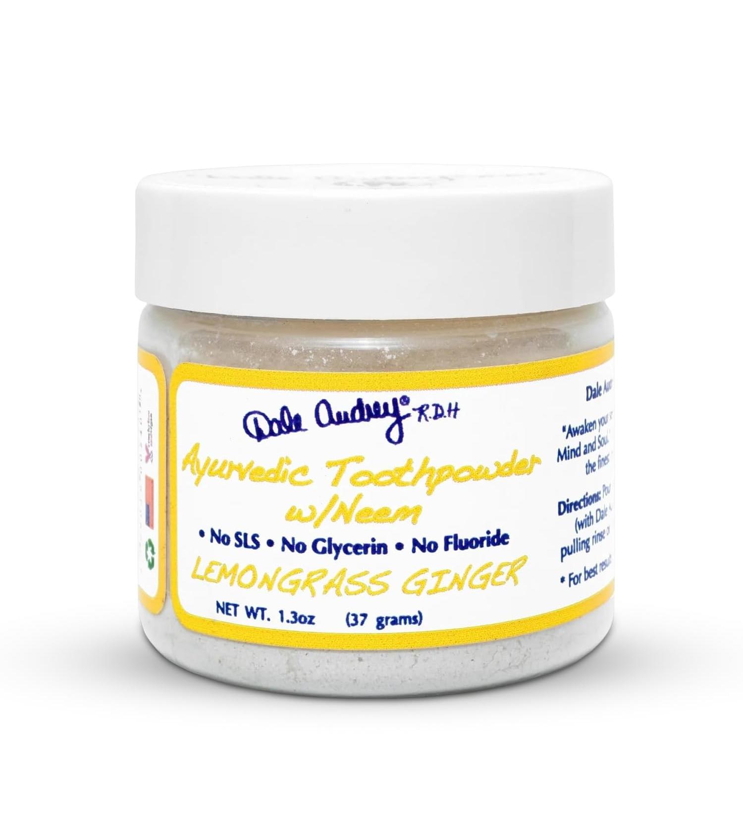 Buy Ayurvedic Remineralizing Tooth Powder for Sensitive Teeth | Organic Ginger Flavor | Natural Whitening & Fresh Breath | 1.3 Oz - Buy Online on GoSupps.com