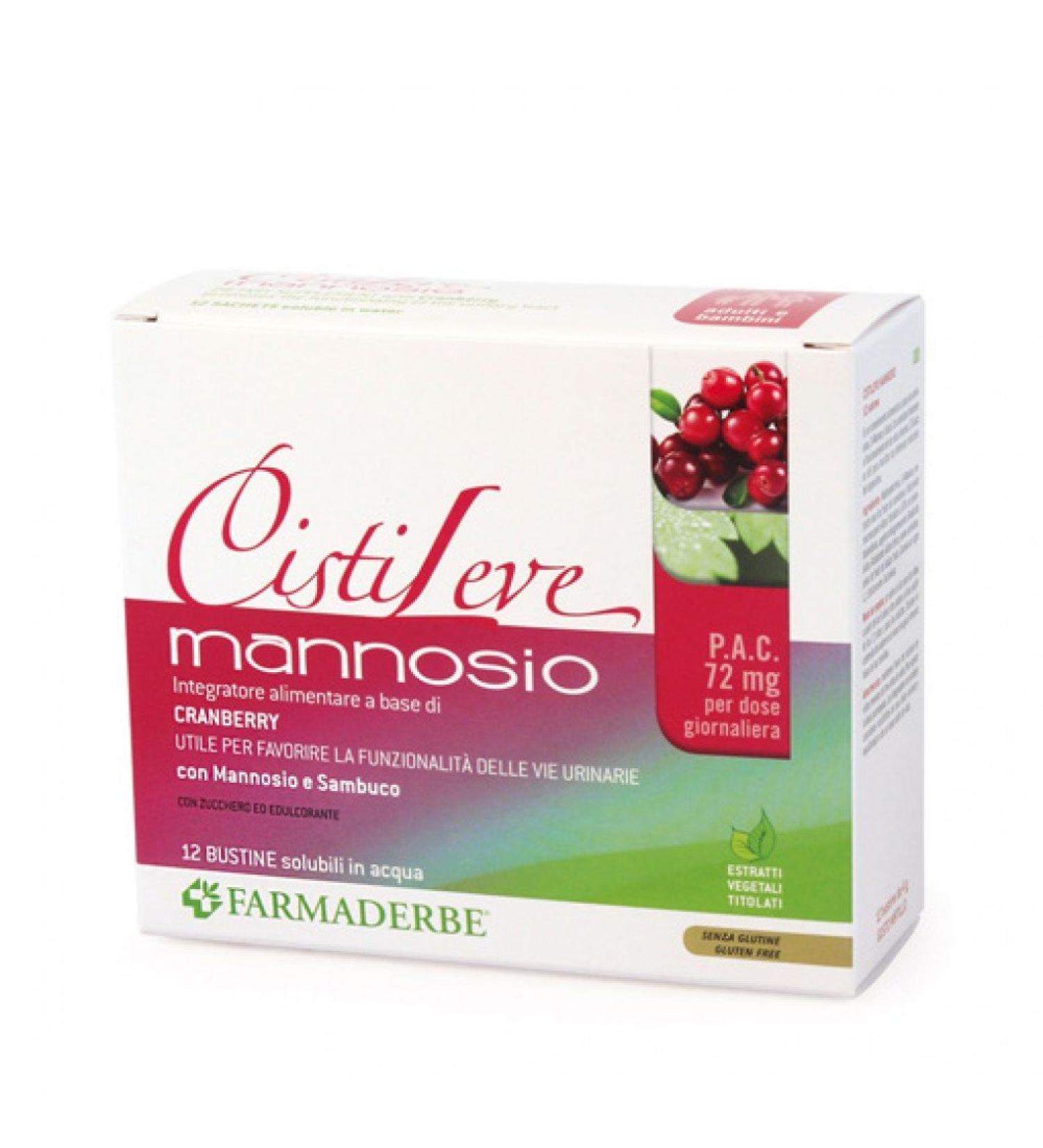 Farmaderbe Farmaderbe Mannose Sachets Cystileve Supplement