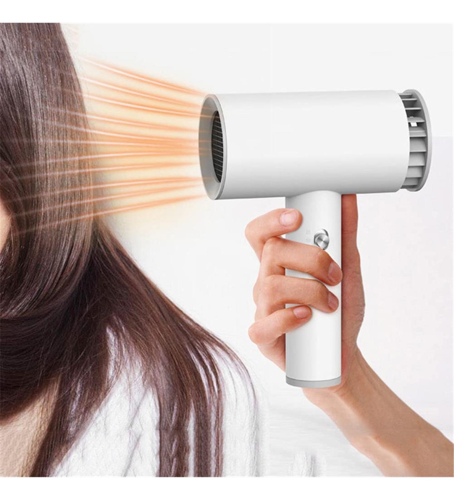 Lightweight Mini Blow Dryer USB Rechargeable Cordless Hair Dryer Cordless Travel Hair Dryer 2600mAh Suitable for Families Pregnant Women Child - Buy Online on GoSupps.com